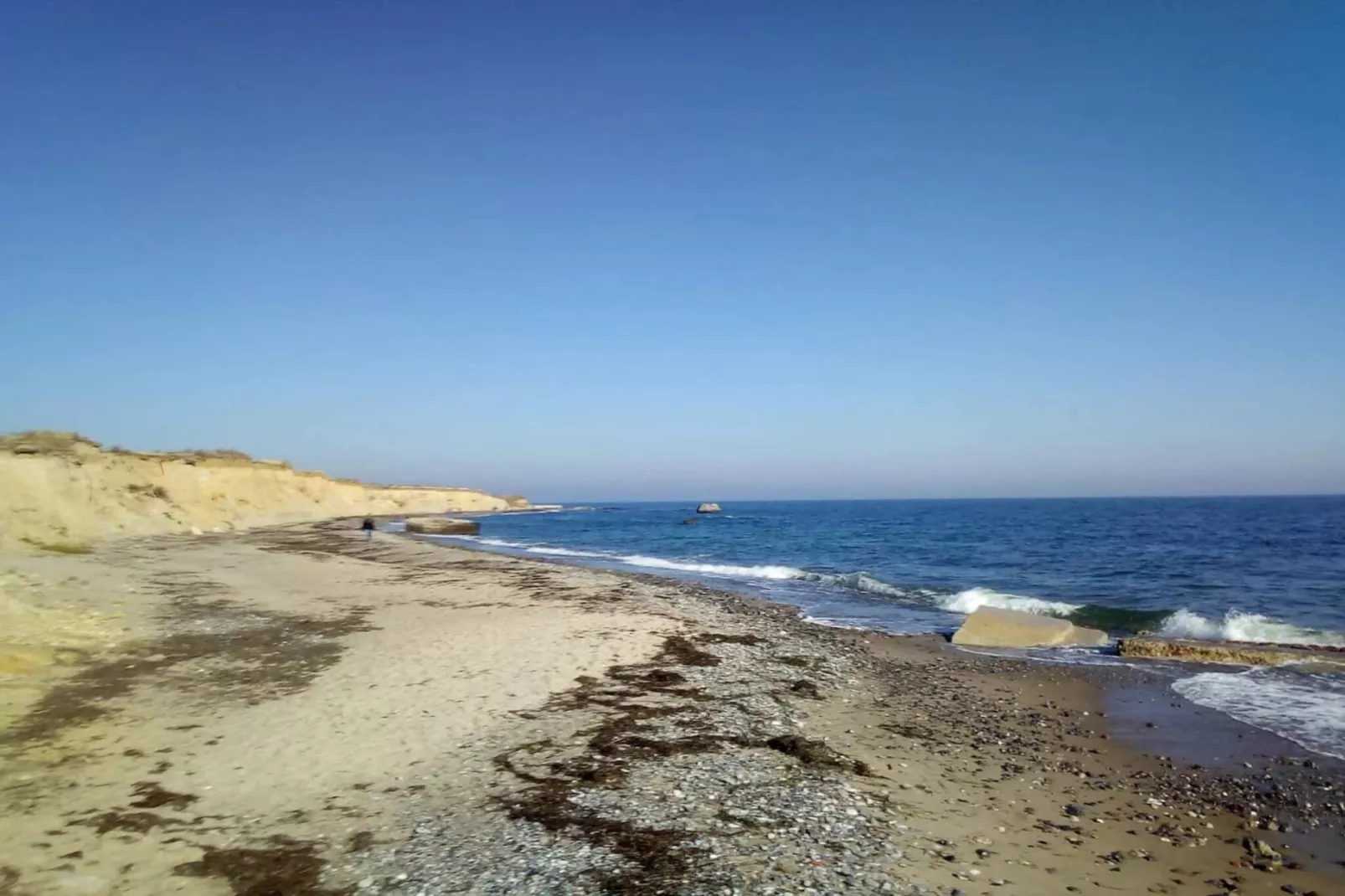Retro Strand Ruckzug in Gedesby-Wasserblick