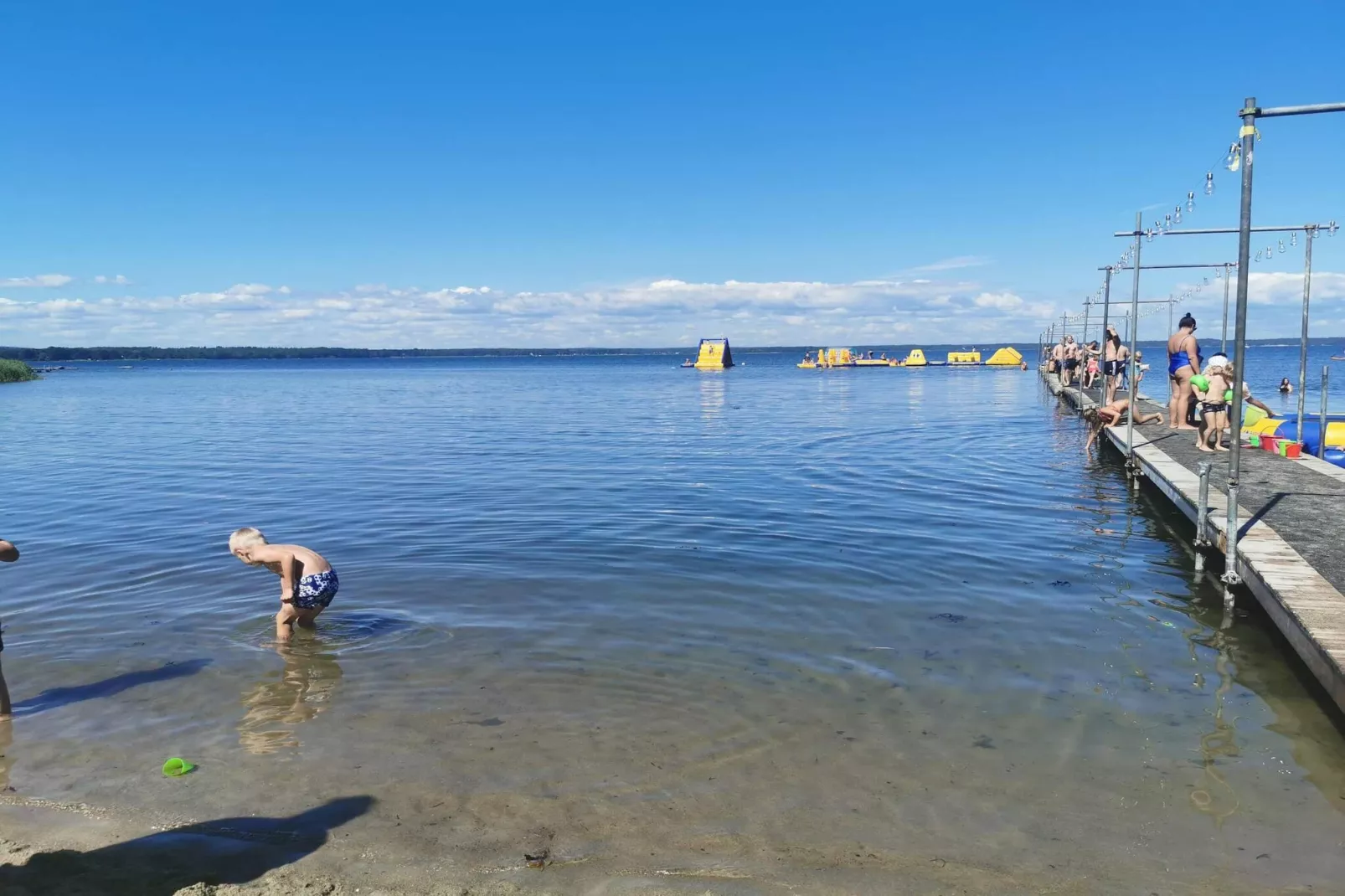 7 person holiday home in SÖLVESBORG-By Traum-Water view