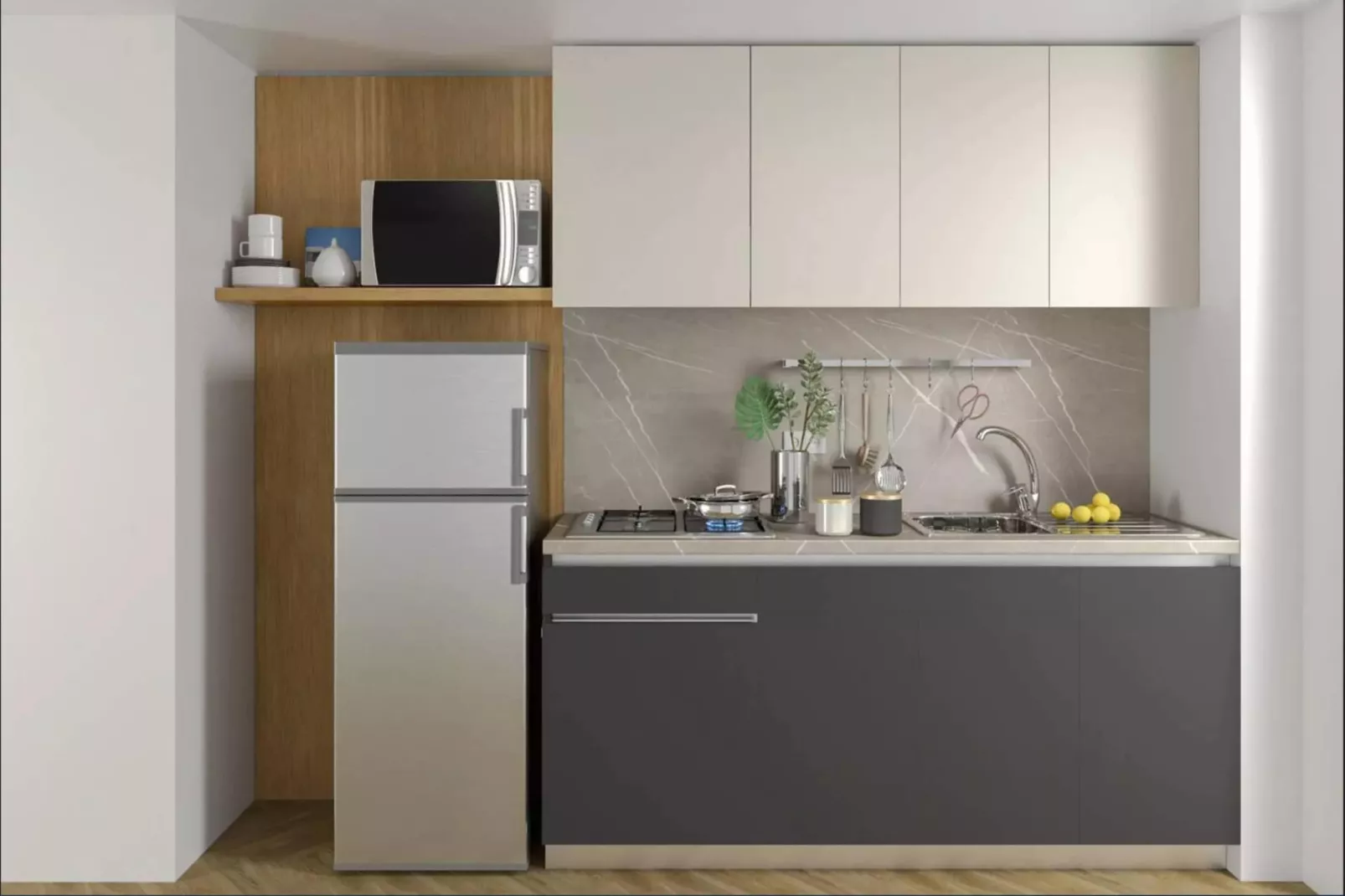 Mobile Homes Strasko Novalja Olive 34 qm für 5 Pers-Cuisine