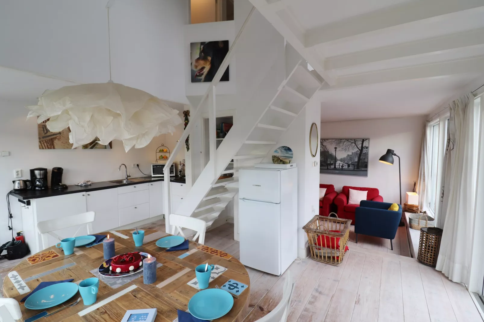 Marie aan Zee-Living room