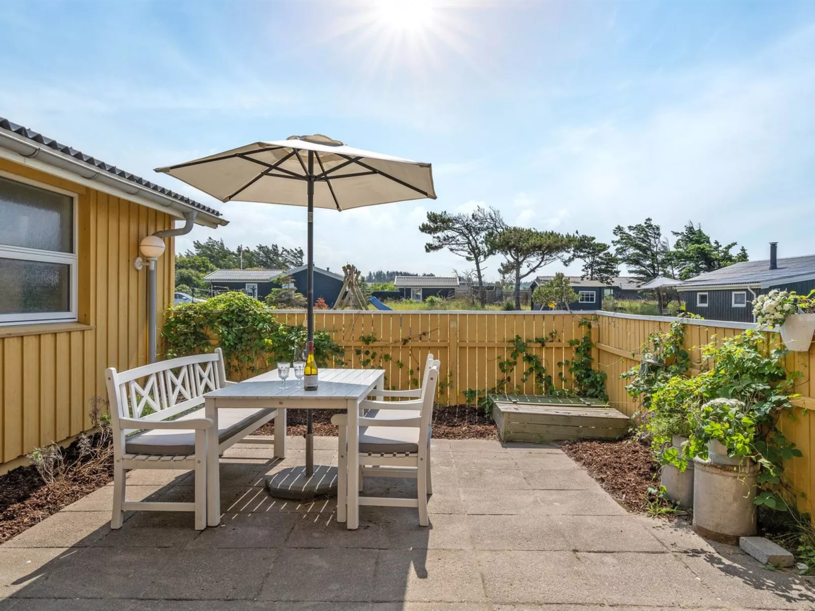 "Uffi" - 300m from the sea-Draußen