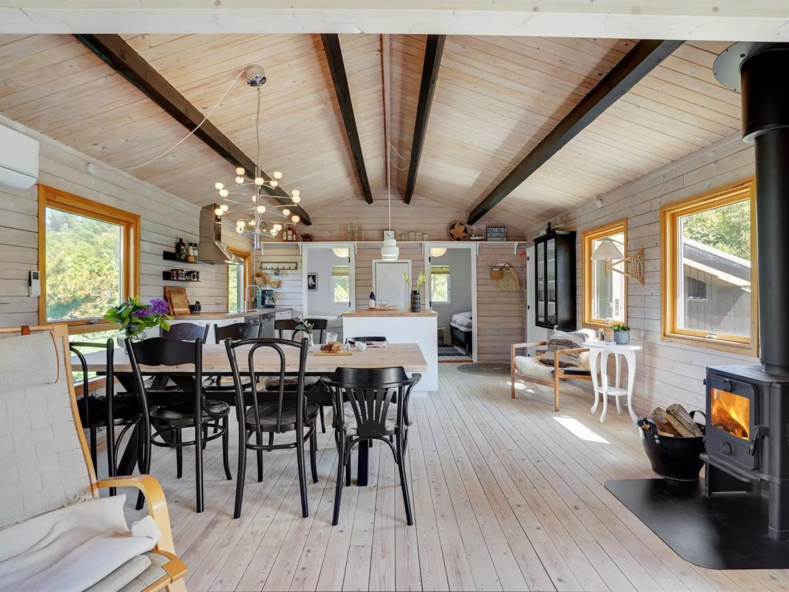 "Skogh" - 600m from the sea-Inside