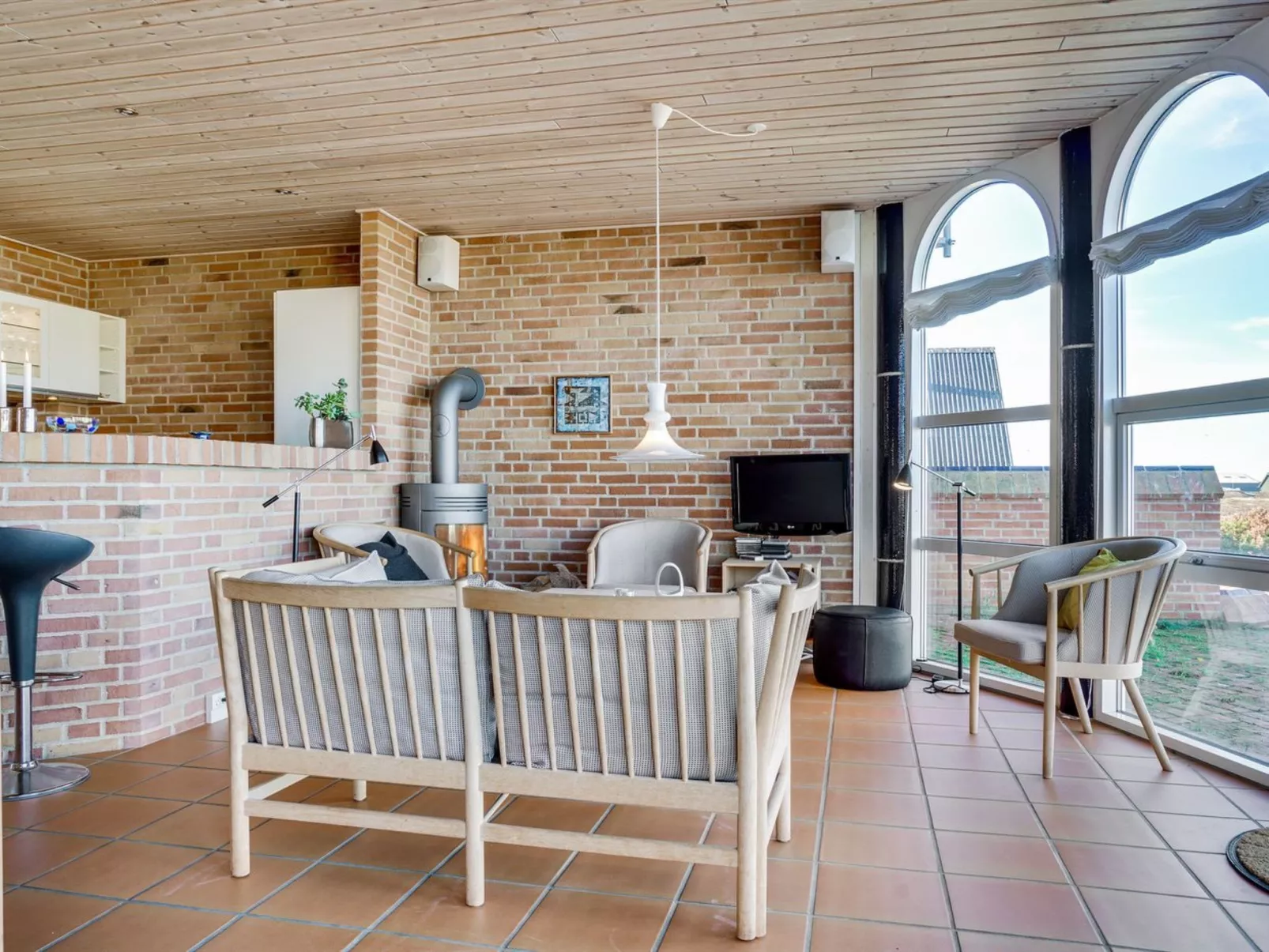 "Solvej" - 120m from the sea-Drinnen