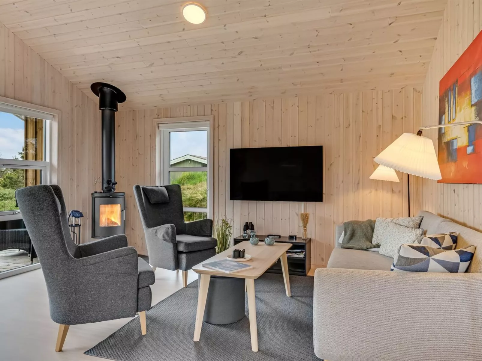 "Gyrial" - 950m from the sea-Inside