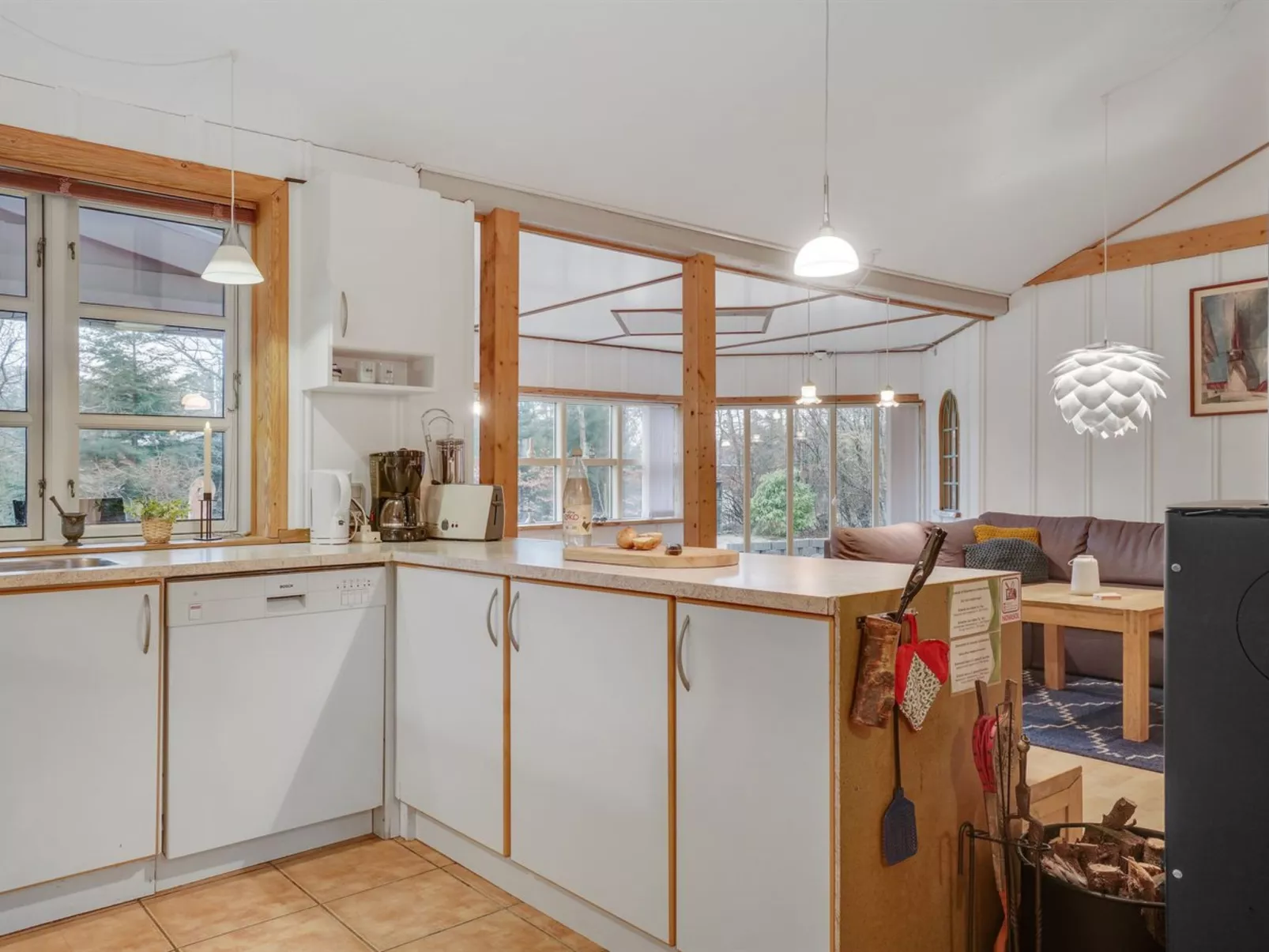 "Flugha" - 500m to the fjord-Dedans