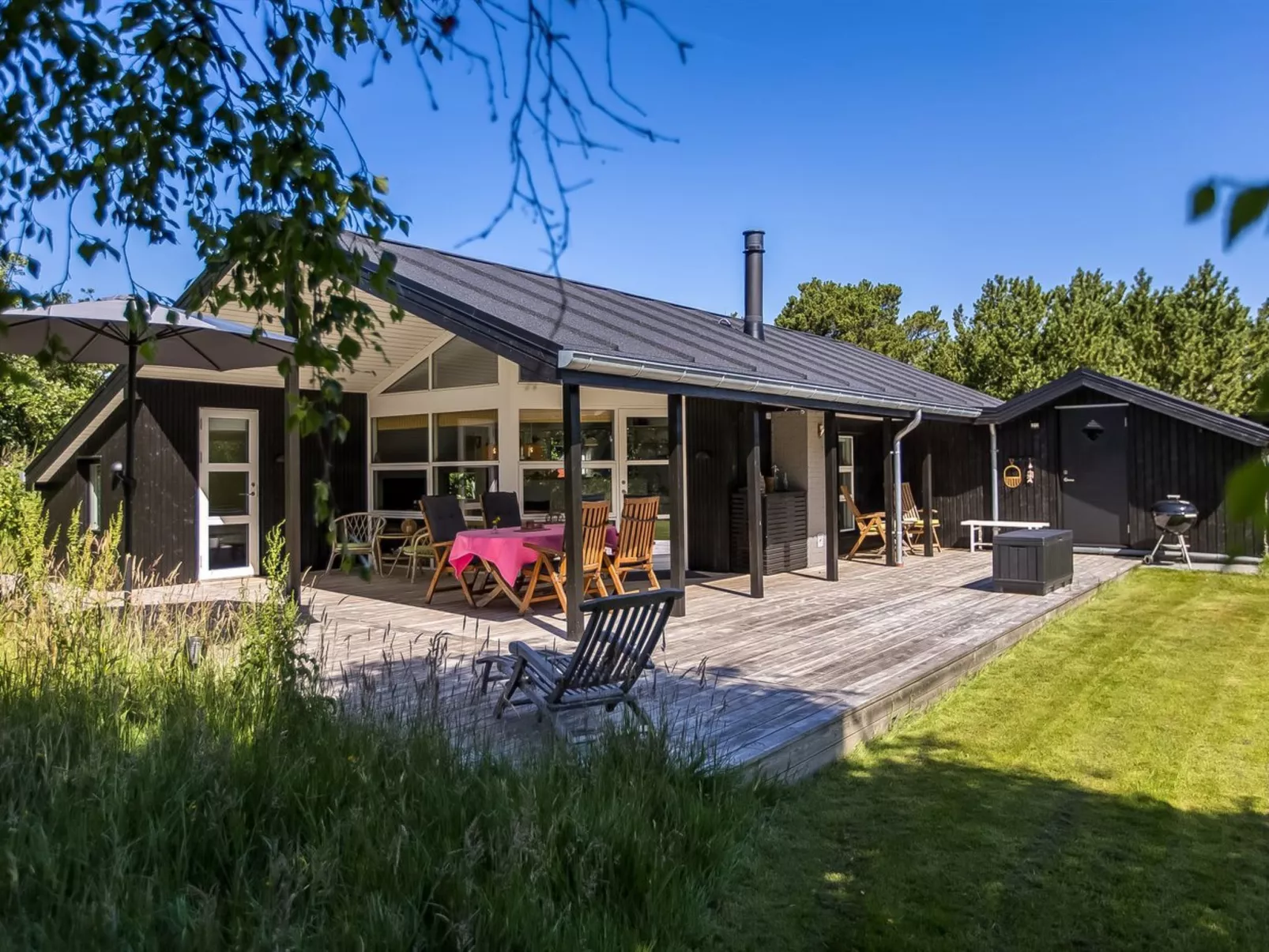 "Laerke" - 1.8km from the sea-Draußen