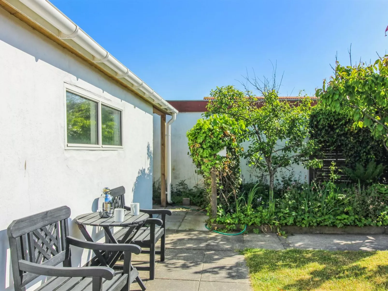 "Evangelina" - 350m from the sea-Dehors