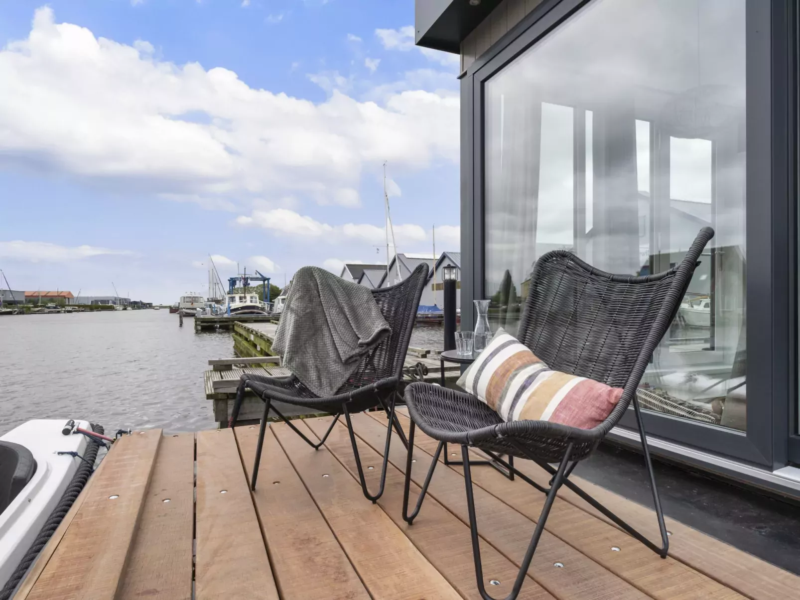 Harboursuite 2 incl. motorboot-Dehors