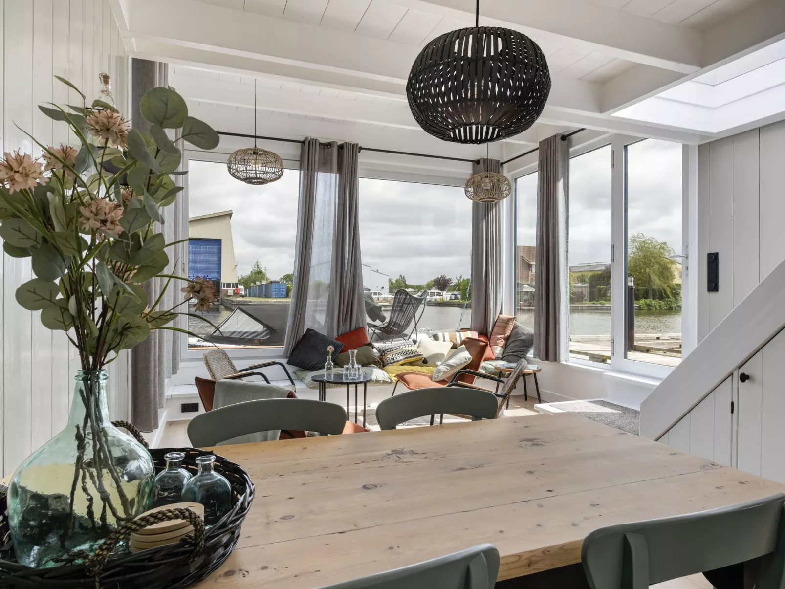 Harboursuite 2 incl. motorboot-Dedans