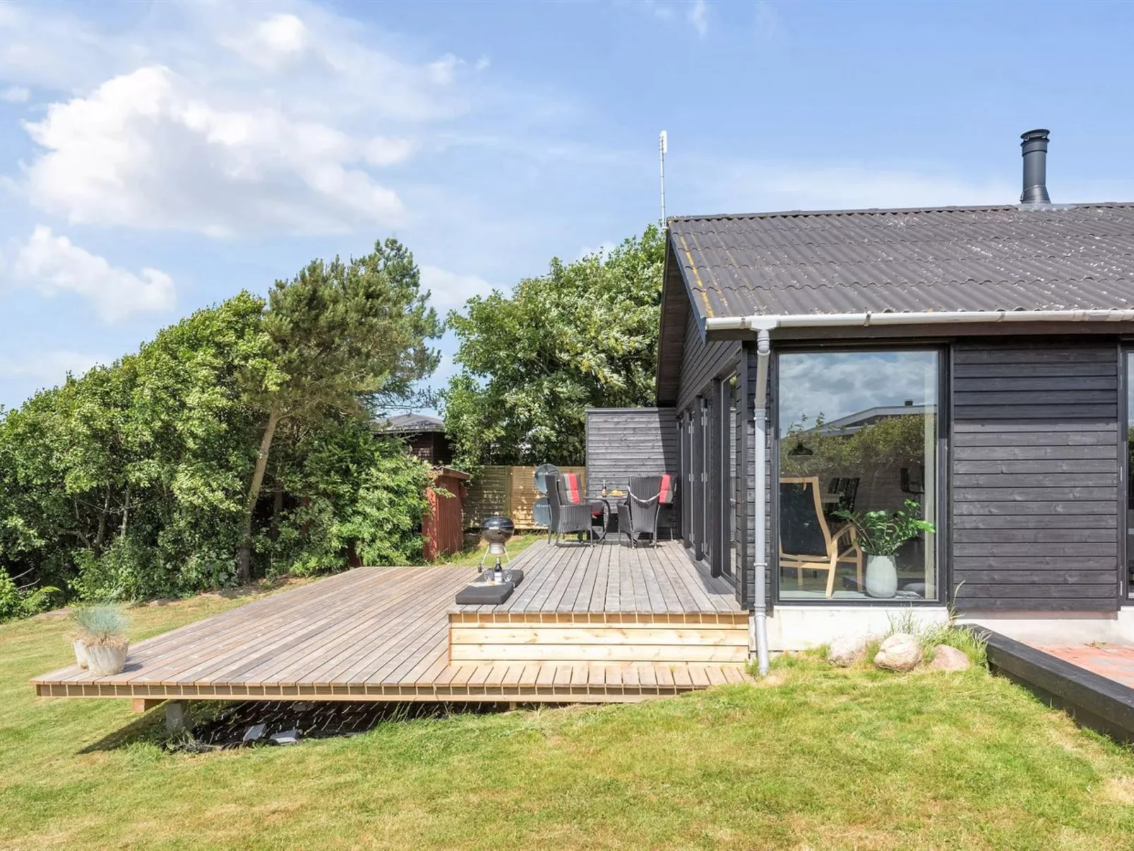 "Aslag" - 150m to the fjord-Draußen