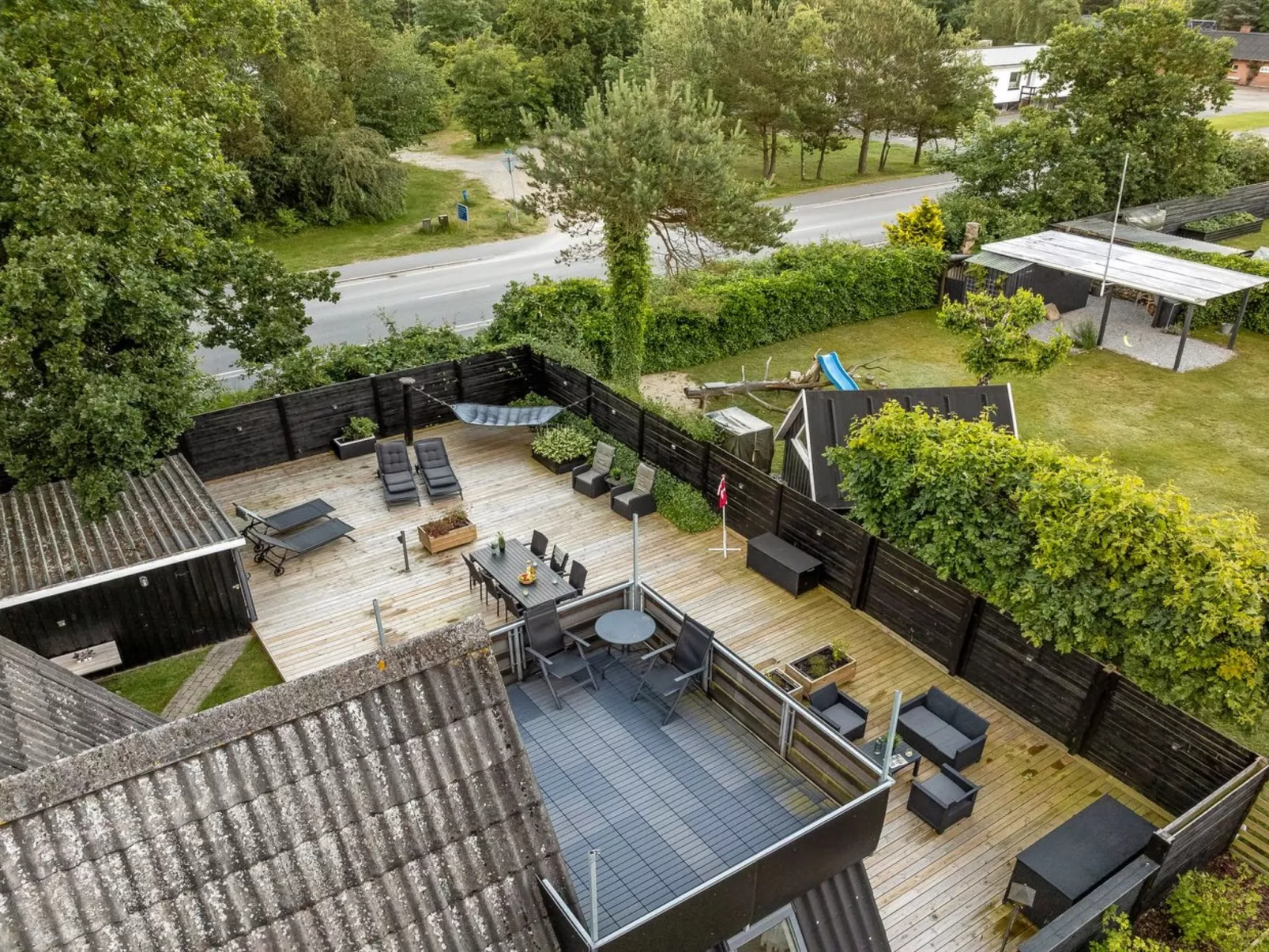 "Hunding" - 600m from the sea-Dehors