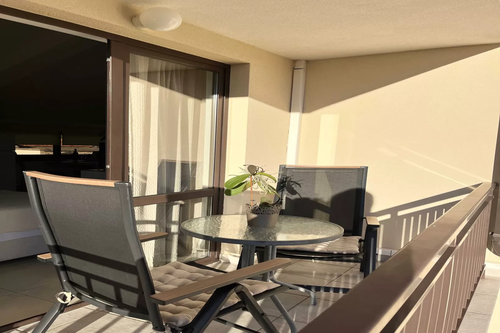 Apartment Josipa  Vela Luka- Studio Apartment with Balcony and Sea View-Terrasse/Balkon