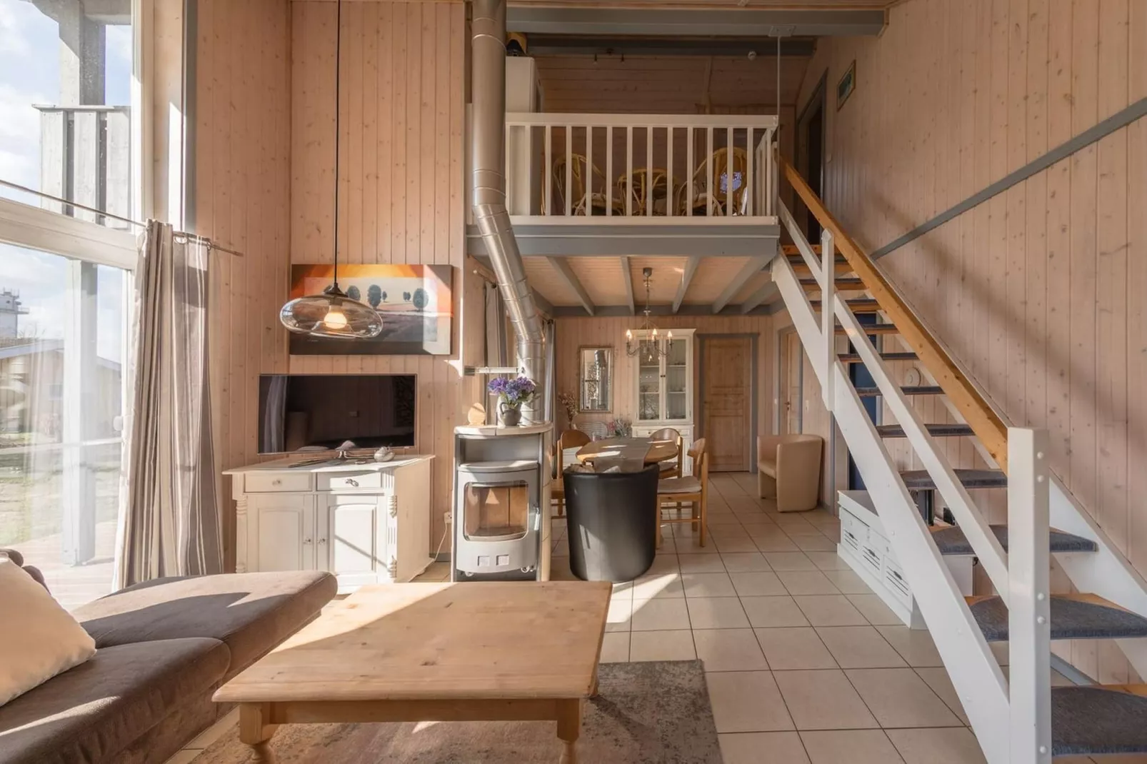 Ferienhaus Seeschwalbe-Classic 90 qm 1-Wohnzimmer