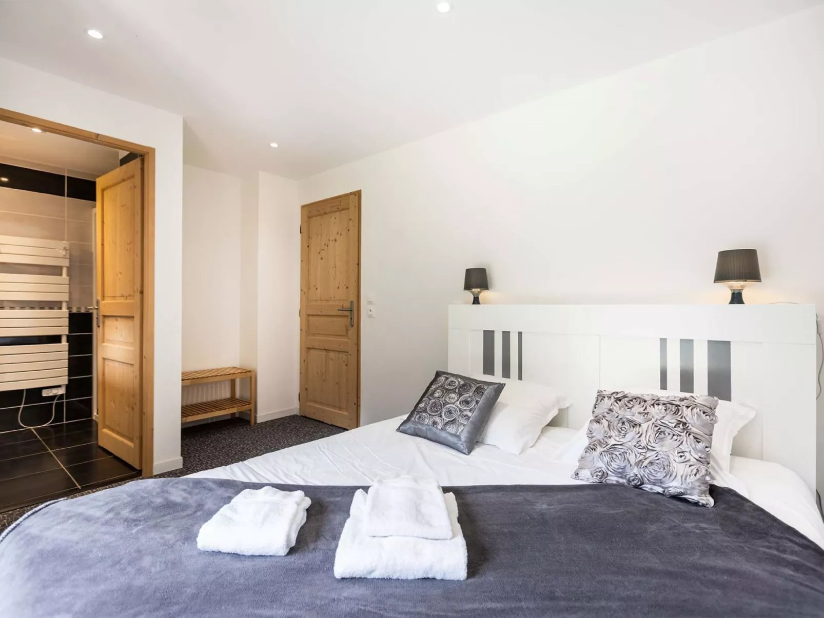 Chalets Les Amis-Drinnen