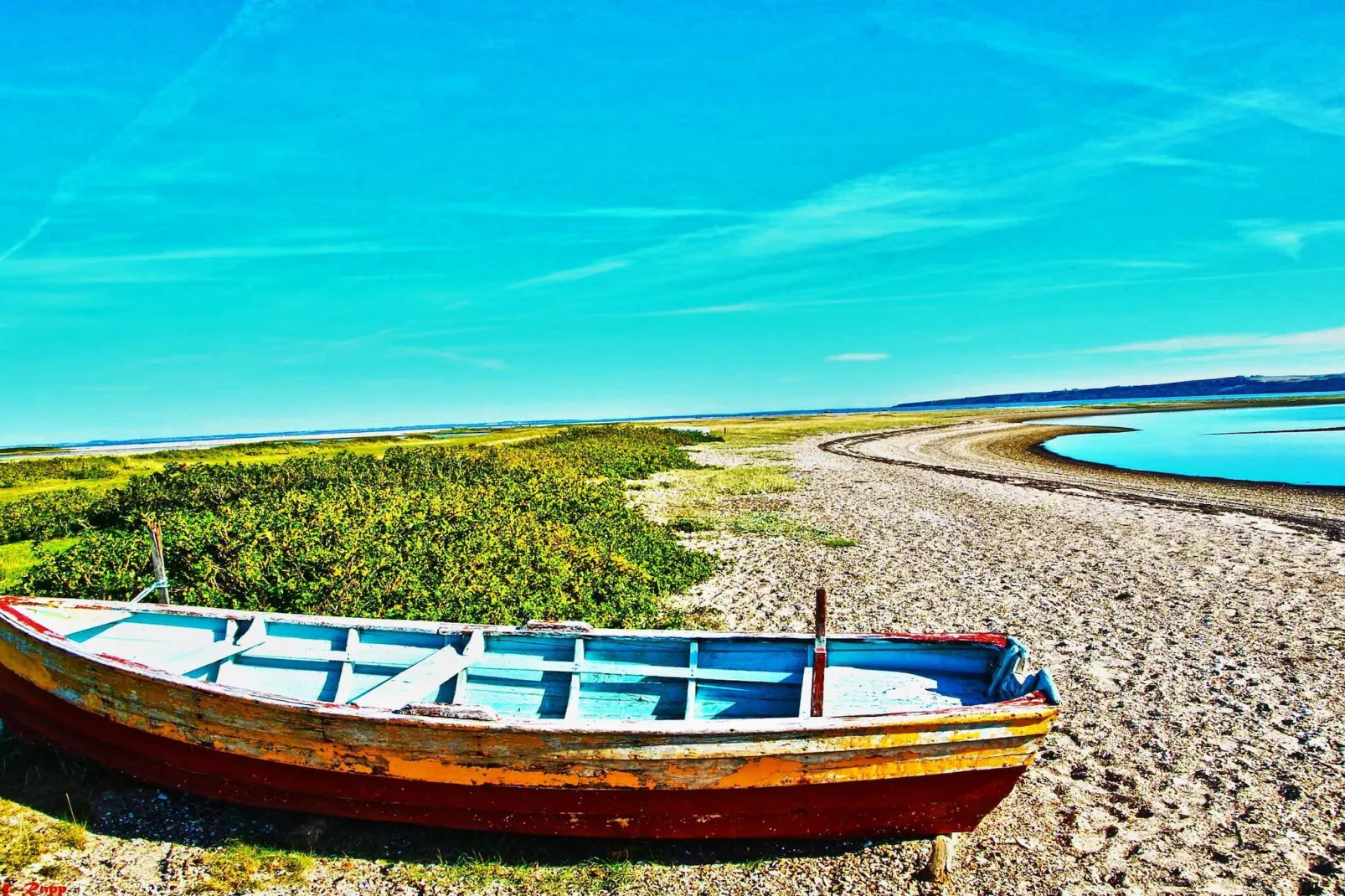 5 star holiday home in Ringkøbing-Water view