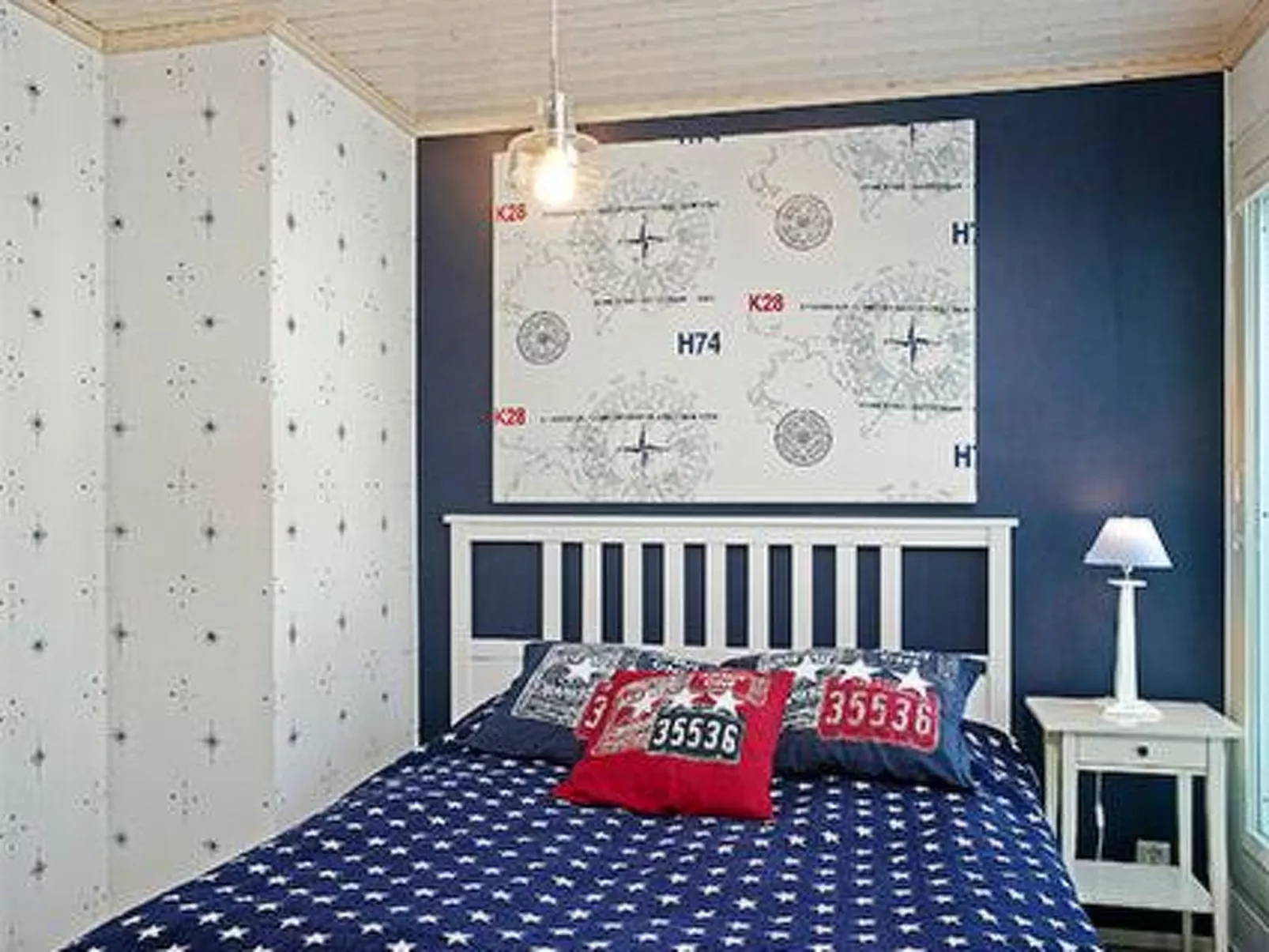 Villa miestamo-Dedans