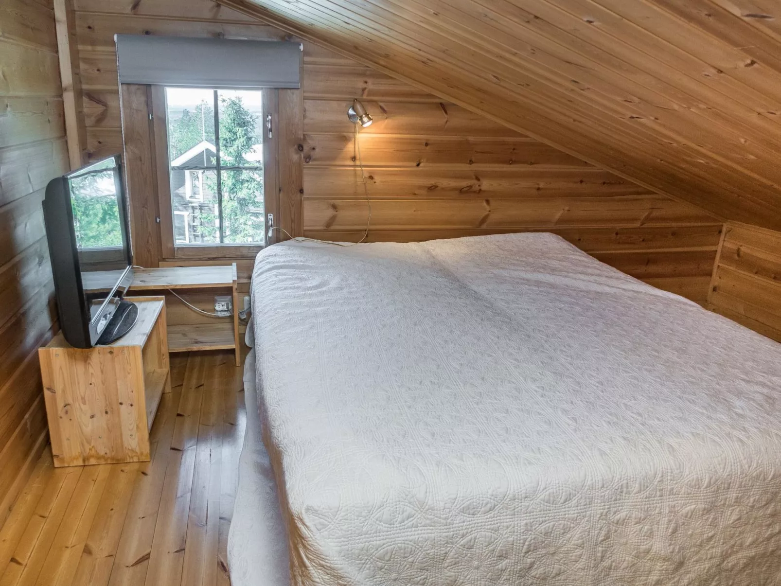 Rukan komia chalet-Drinnen