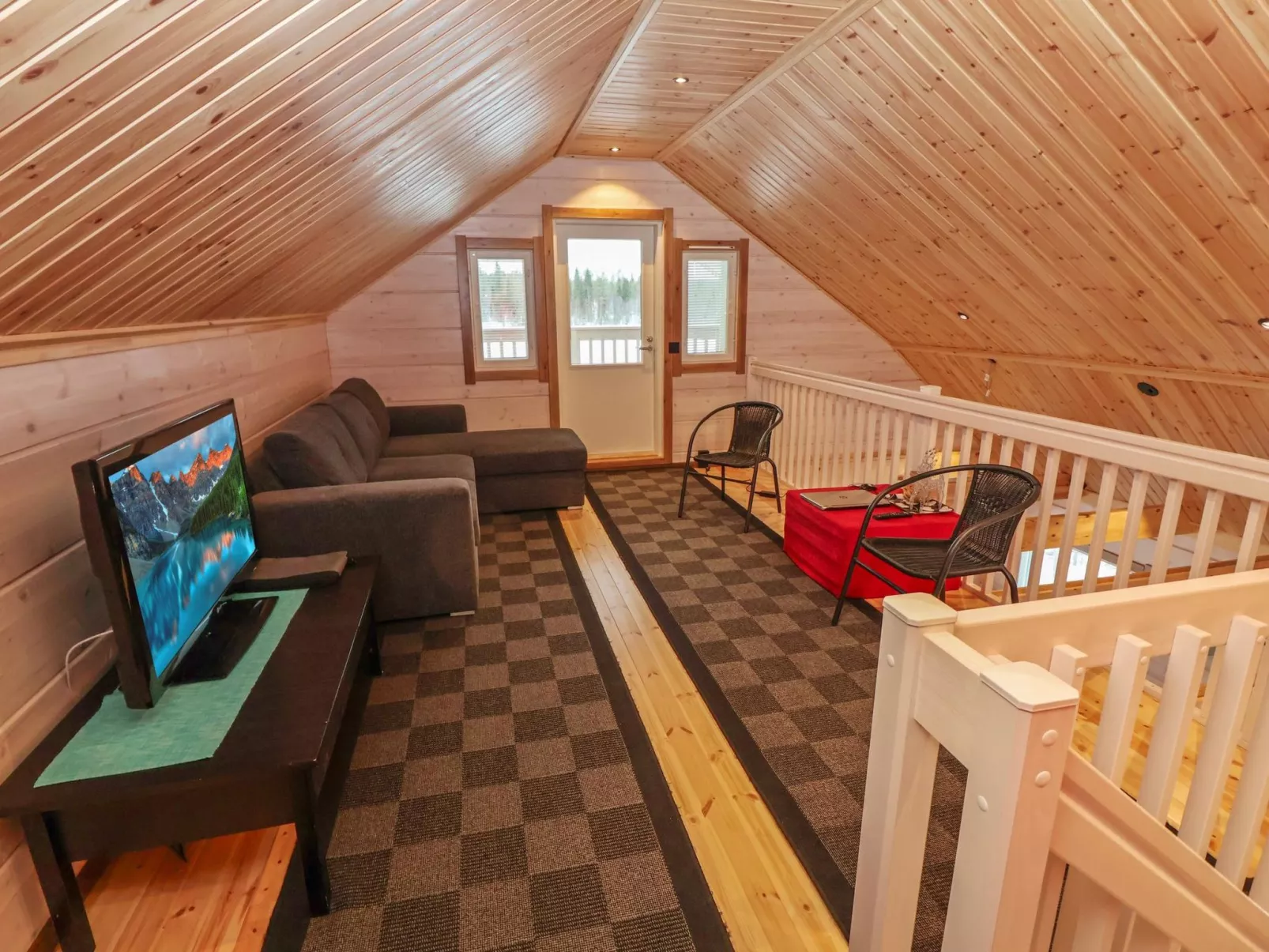 Huvila tornionjoen rannalla-Dedans