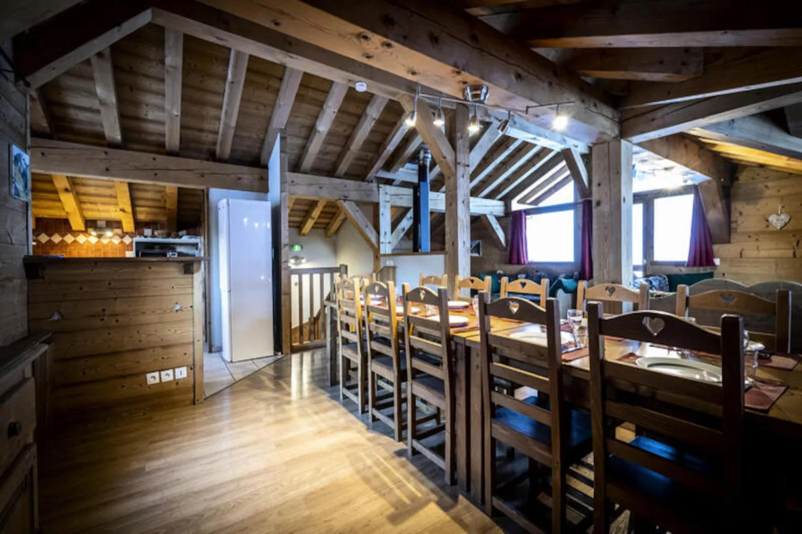 Les Chalets Du Cocoon-Salle à manger