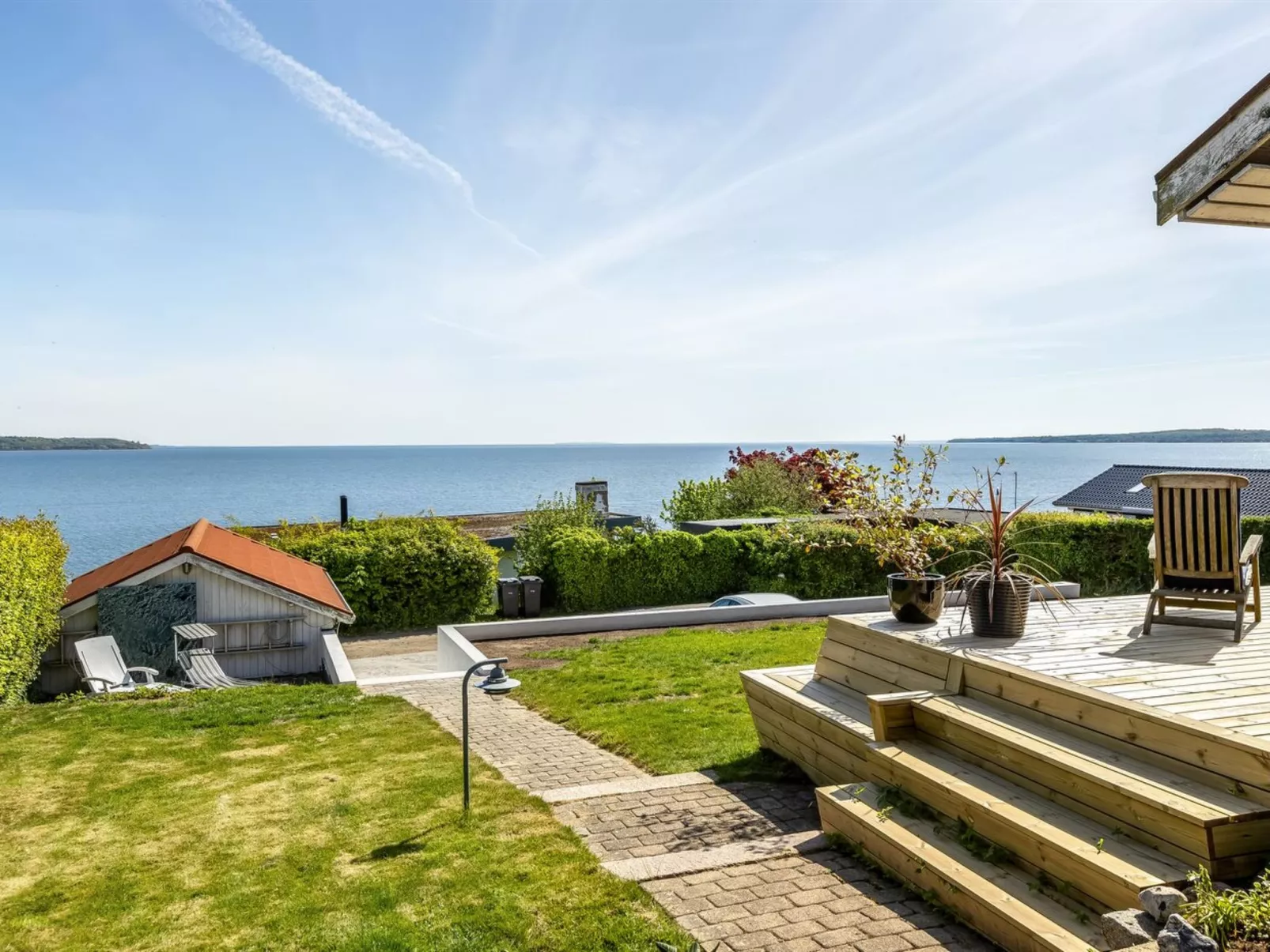 "Tobias" - 45m to the fjord-Draußen