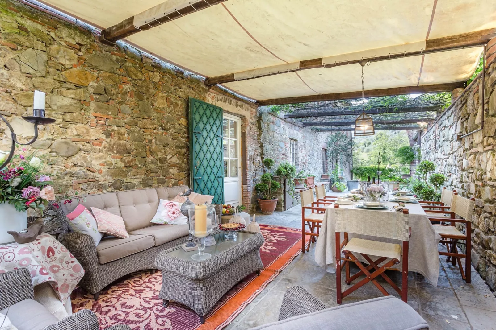 Villa Il Palagio-Living room