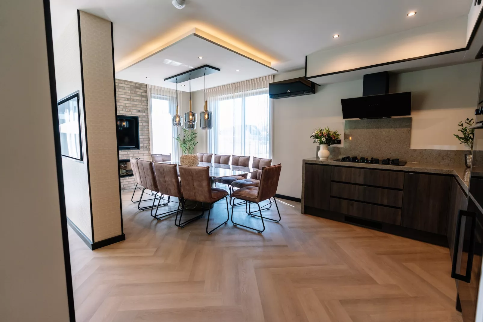 Villa Watergloed | 10 personen-Dining room