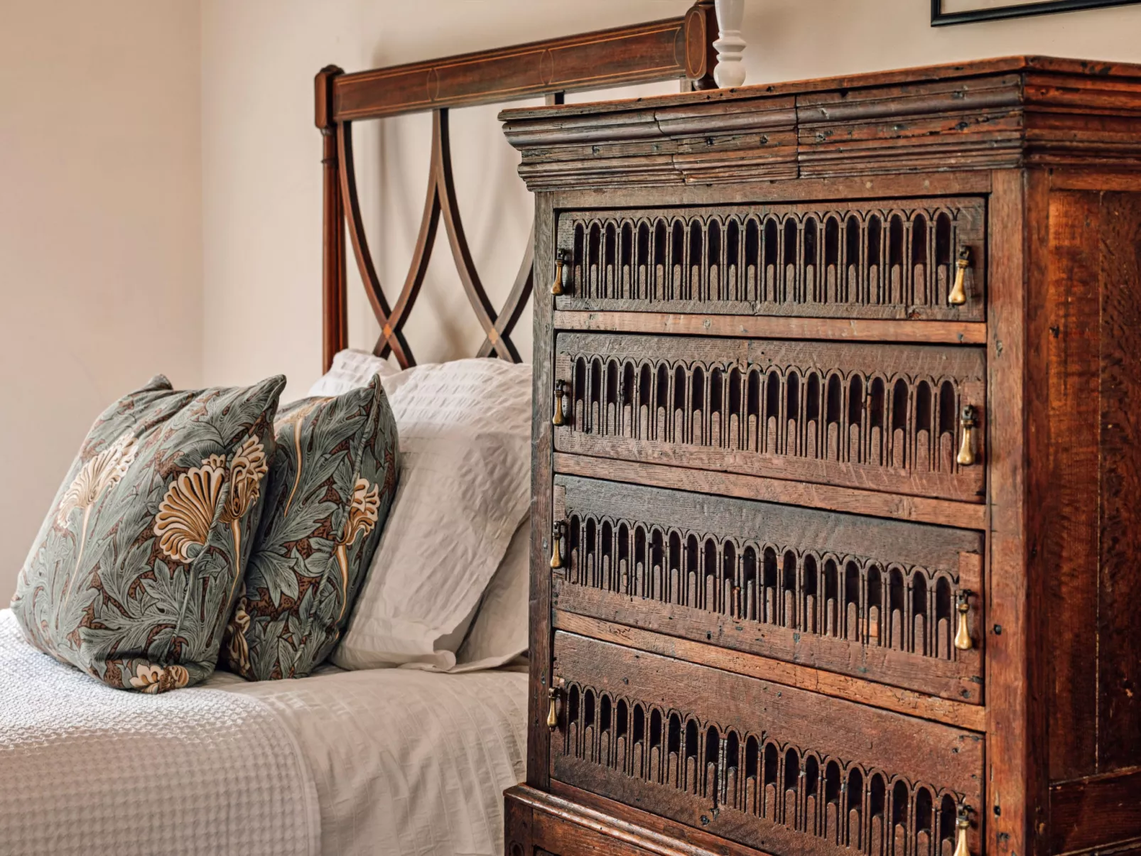 Beili Glas Cottage-Dedans