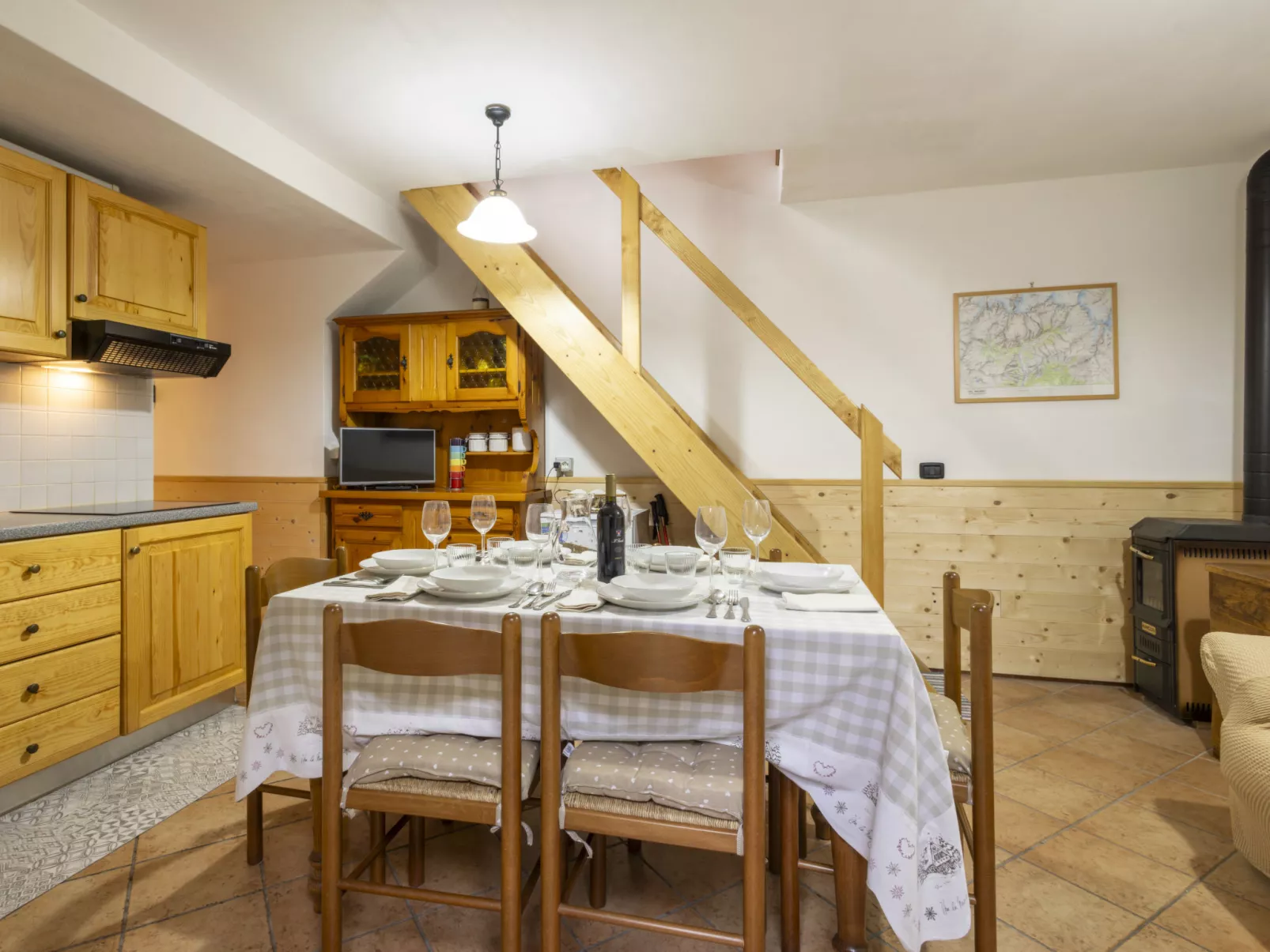 Val di Mello Mountain Flat-Inside