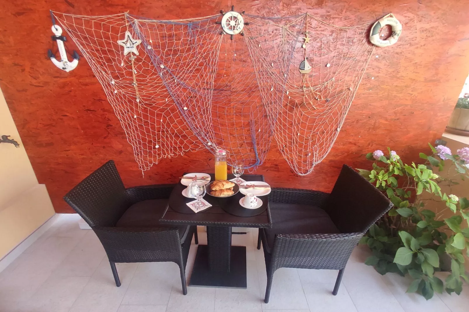 Room Porat 2 with Private Terrace - Double Bedroom with Private Terrace-Salle à manger