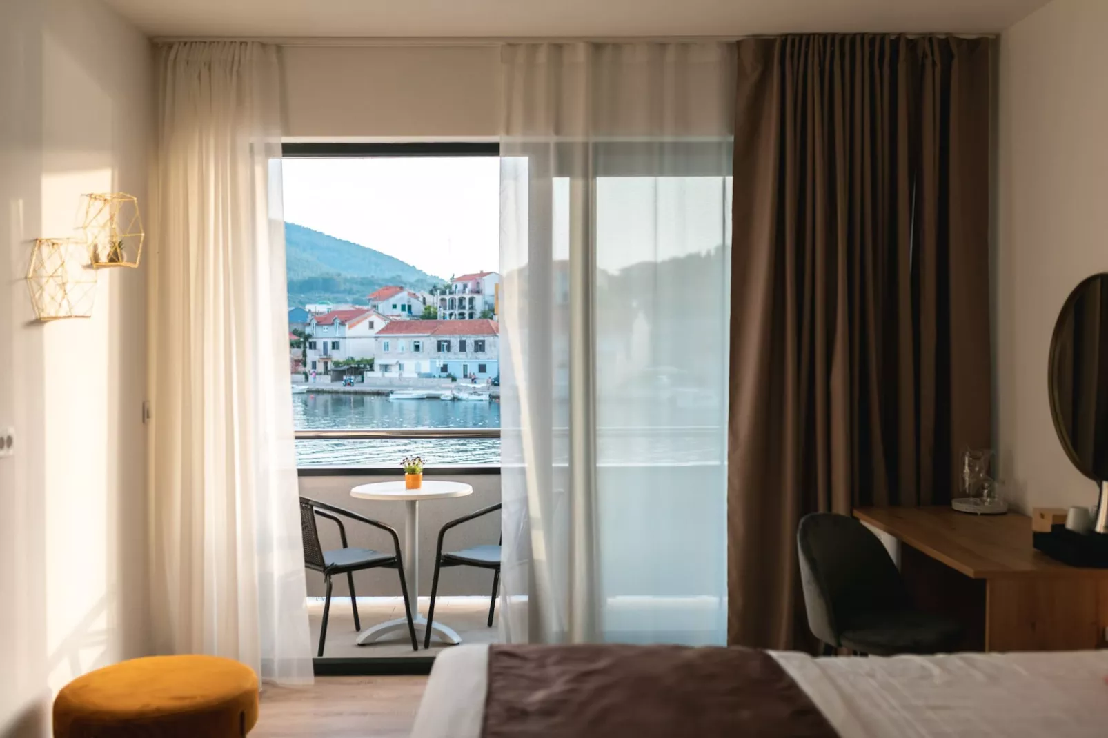 Apartments & Rooms Fisherman's Luck - Superior Twin Room with Balcony and Sea View-View