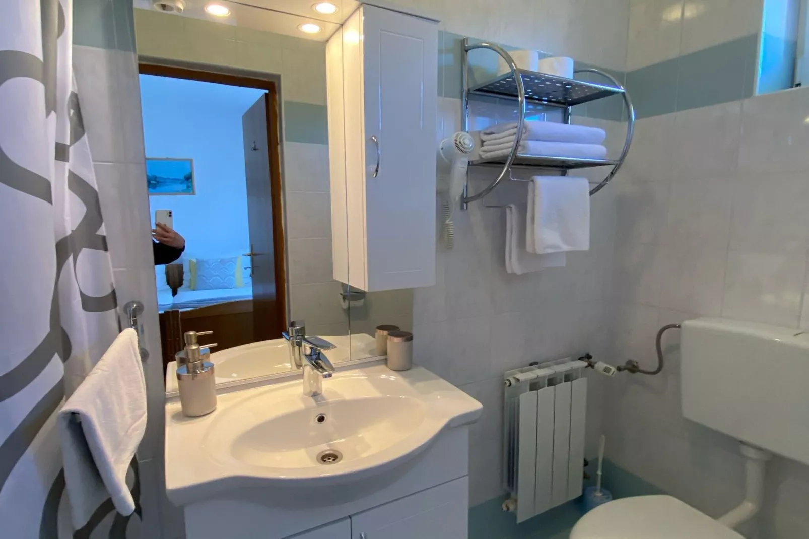 Double room with double bed 1-Salle de bain