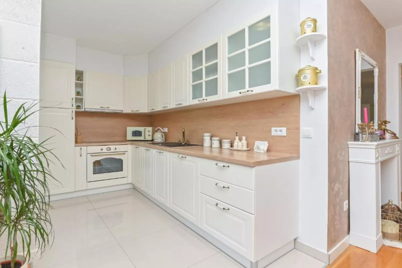 Apartment Hani 2 - Two Bedroom Apartment With Balcony And Sea View-Cuisine