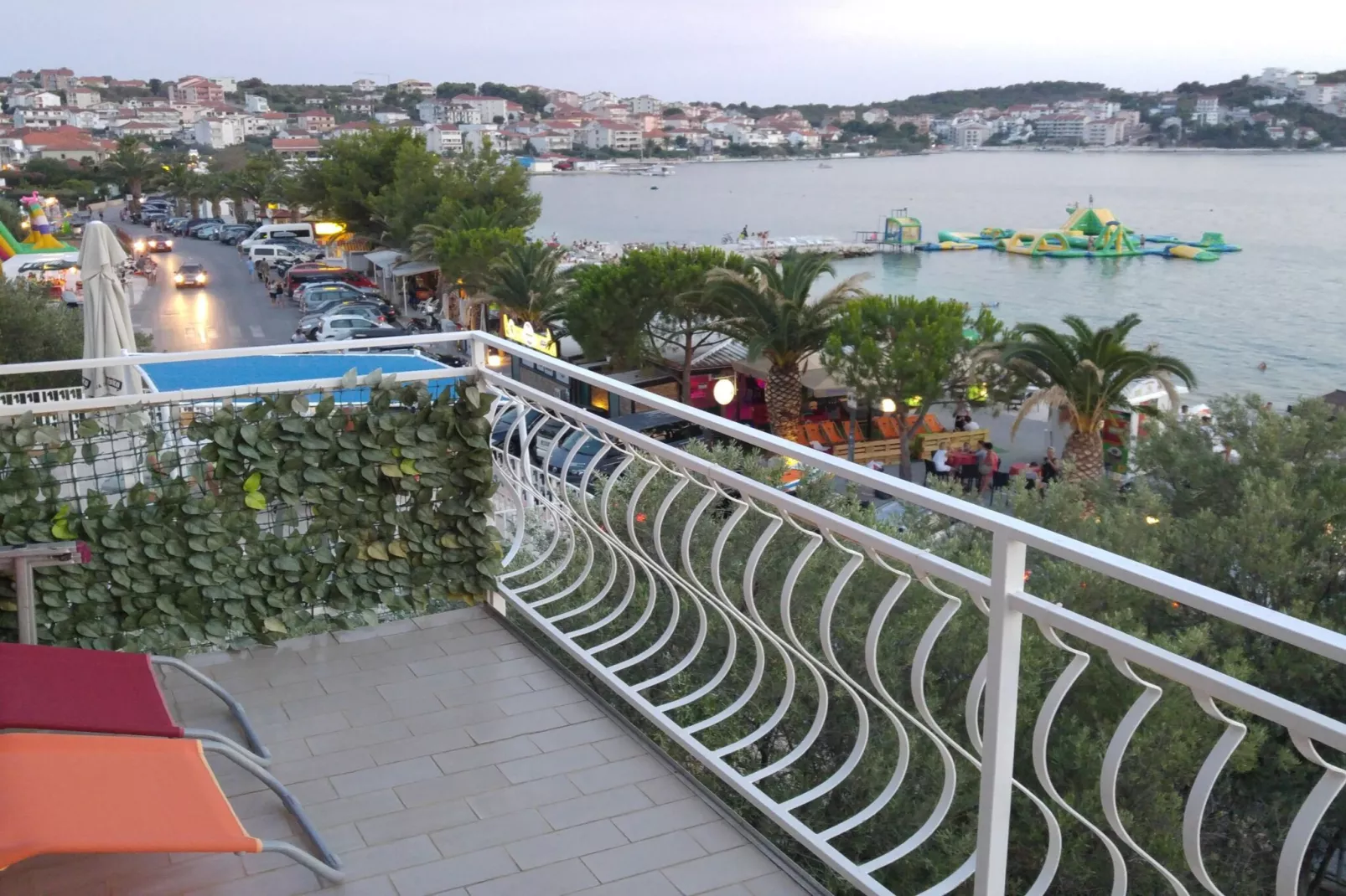 Apartments Jaman Dalmatica Čiovo - Three Bedroom Apartment with Sea View and Terrace-Terrace balcony