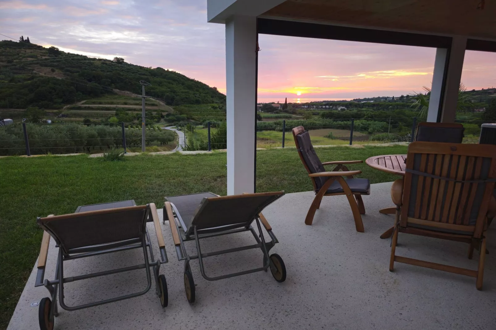 Portoroz Apartment with Sea View and Hot-Tub - One Bedroom Apartment with Sea View and Terrace-Outdoor