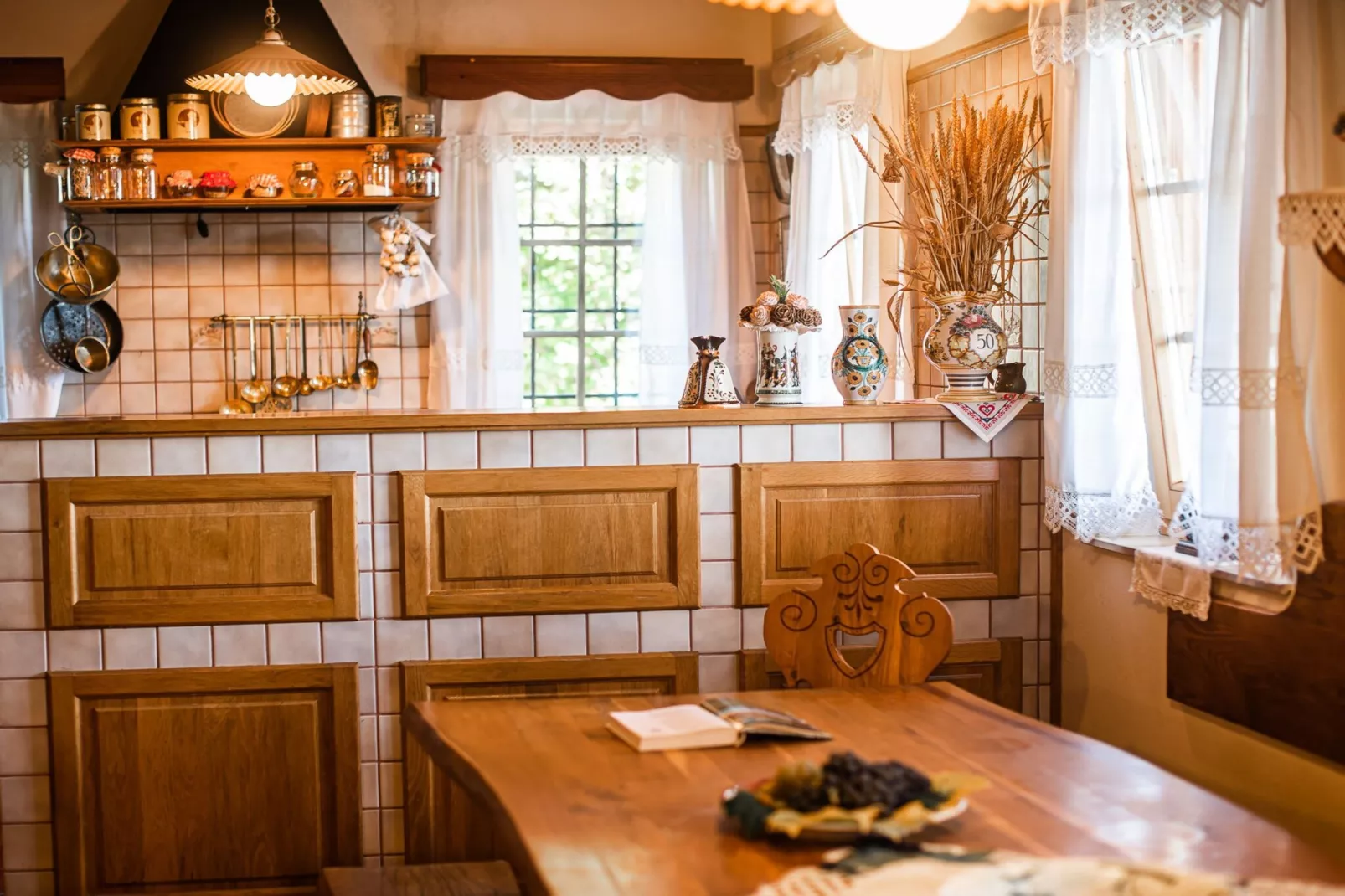 Cozy Countryside Retreat Villa with Hot-Tub - Two Bedroom Villa with Hot Tub-Kitchen