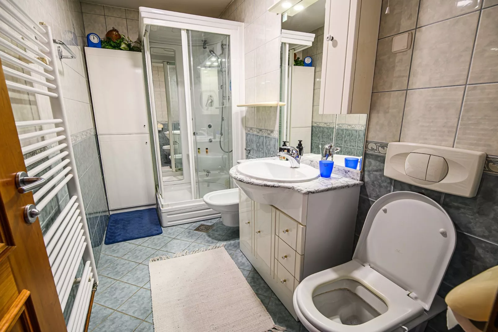 Sunny and Spacious Apartments with Terrace near Water Park - One Bedroom Apartment with Terrace-Bathroom