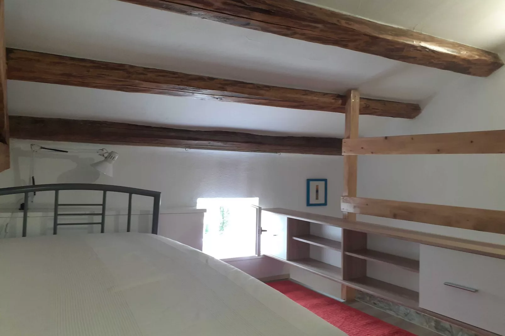 Secluded Authentic Apartment with Terrace - Studio Apartment with Terrace-Schlafzimmer