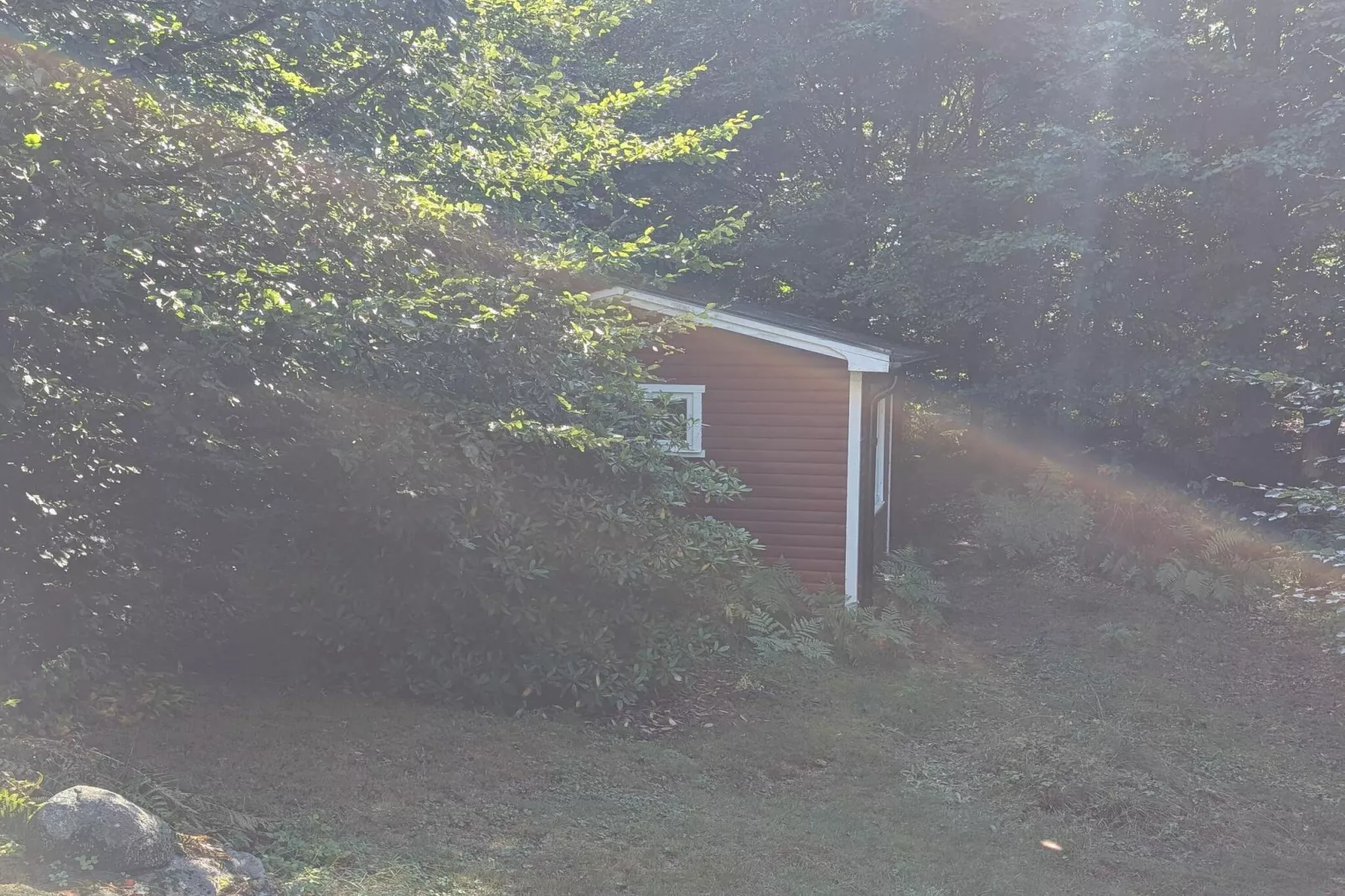 Charmant chalet au bord du lac avec sauna-Extérieur