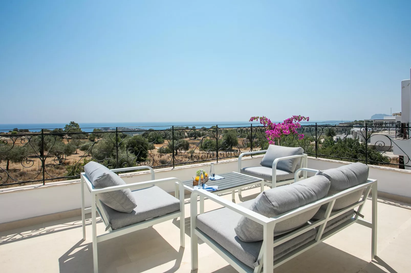EMARMENE AGROTOURISTIC-Terrasse/Balkon