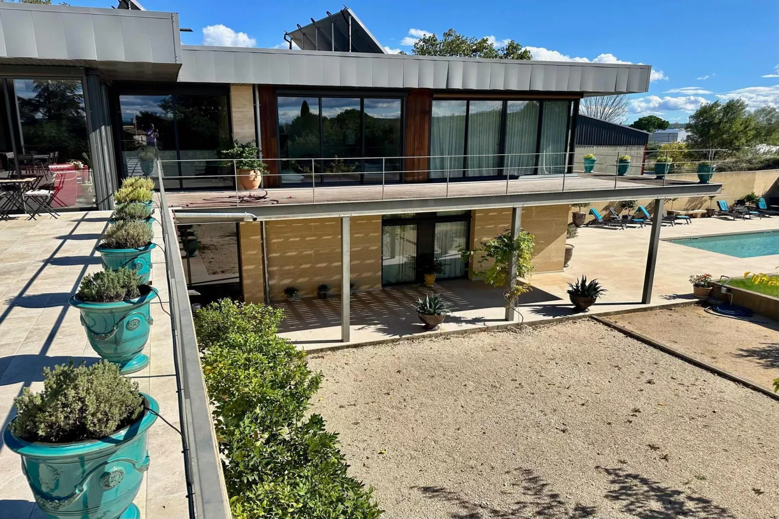 L' Olivette-Außenbereich Sommer