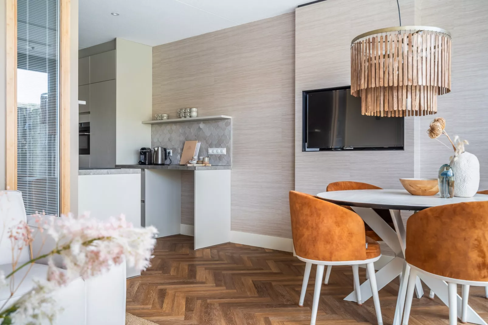 Apartment Zand | 4 Persons-Esszimmer