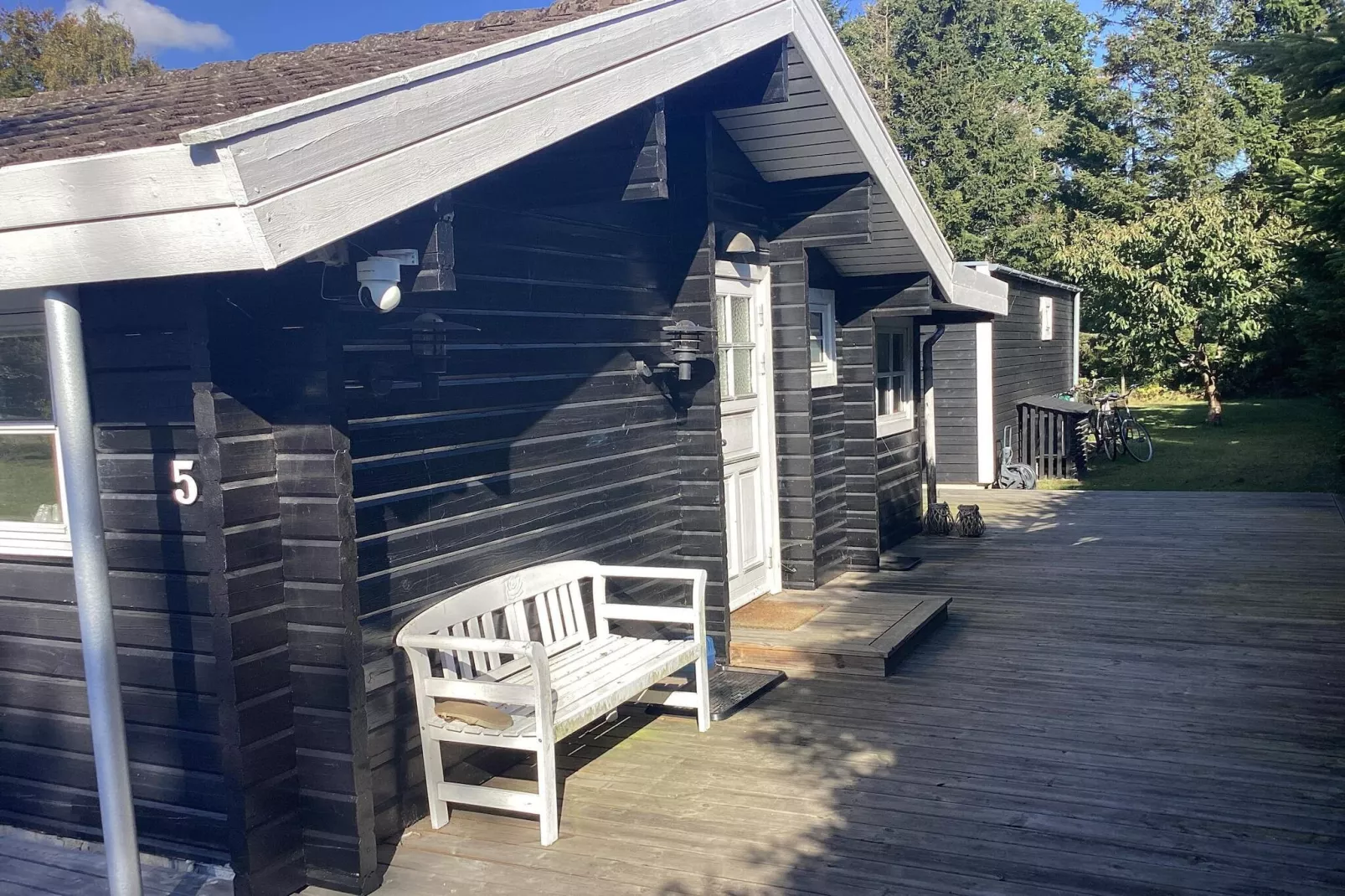 4 Sterne Ferienhaus in Væggerløse-Im Freien