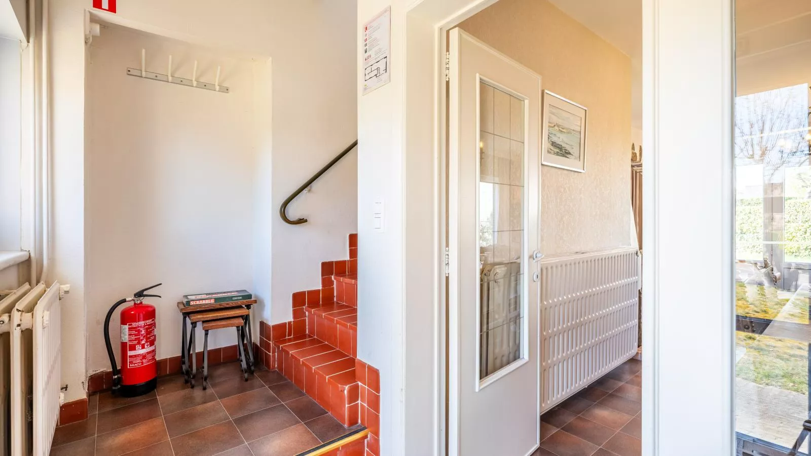 Aux Dunes-Empfangshalle