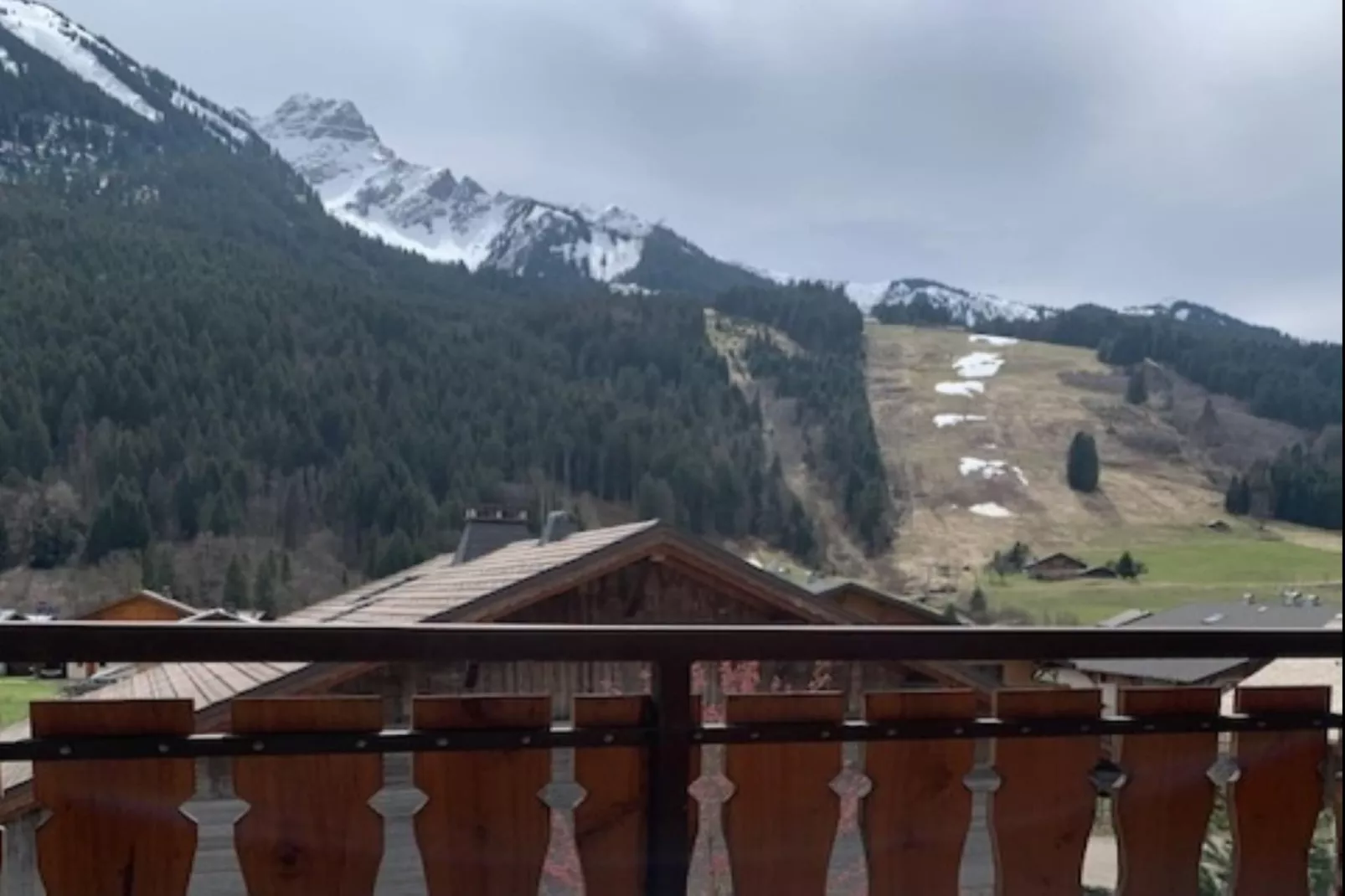 Les Sorbiers-View in winter