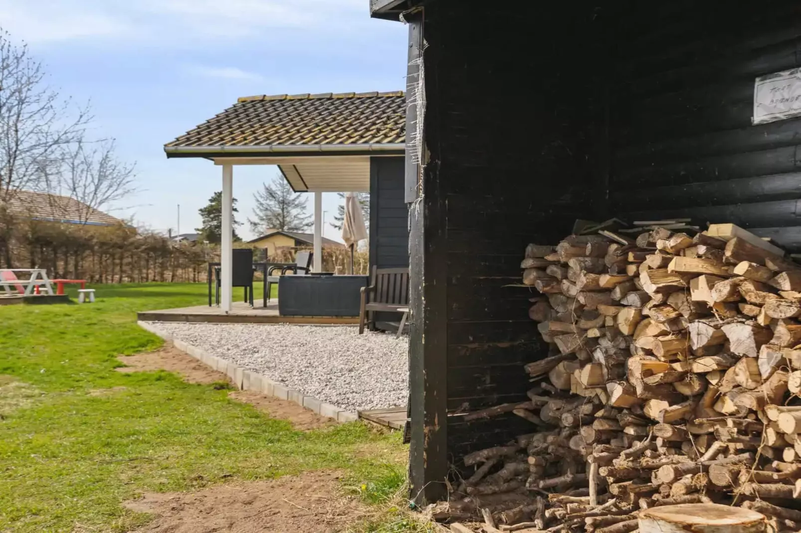 5 Sterne Ferienhaus in Børkop-Im Freien