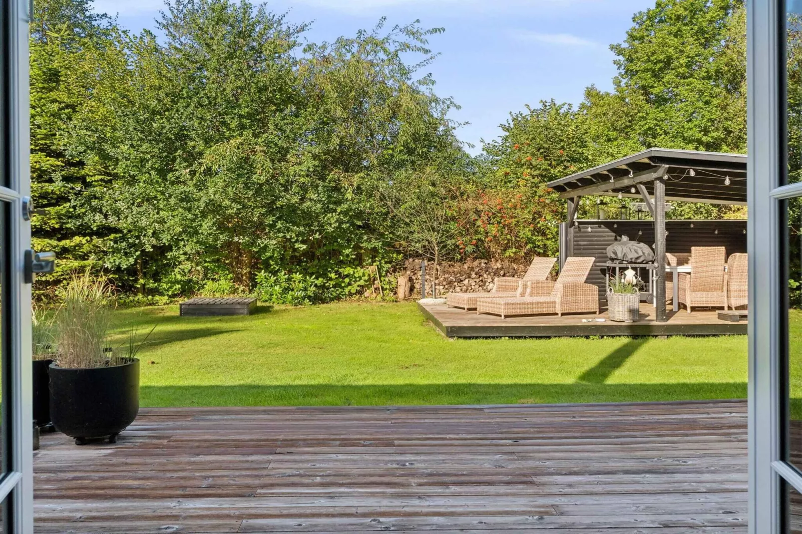 5 Sterne Ferienhaus in Væggerløse-Im Freien