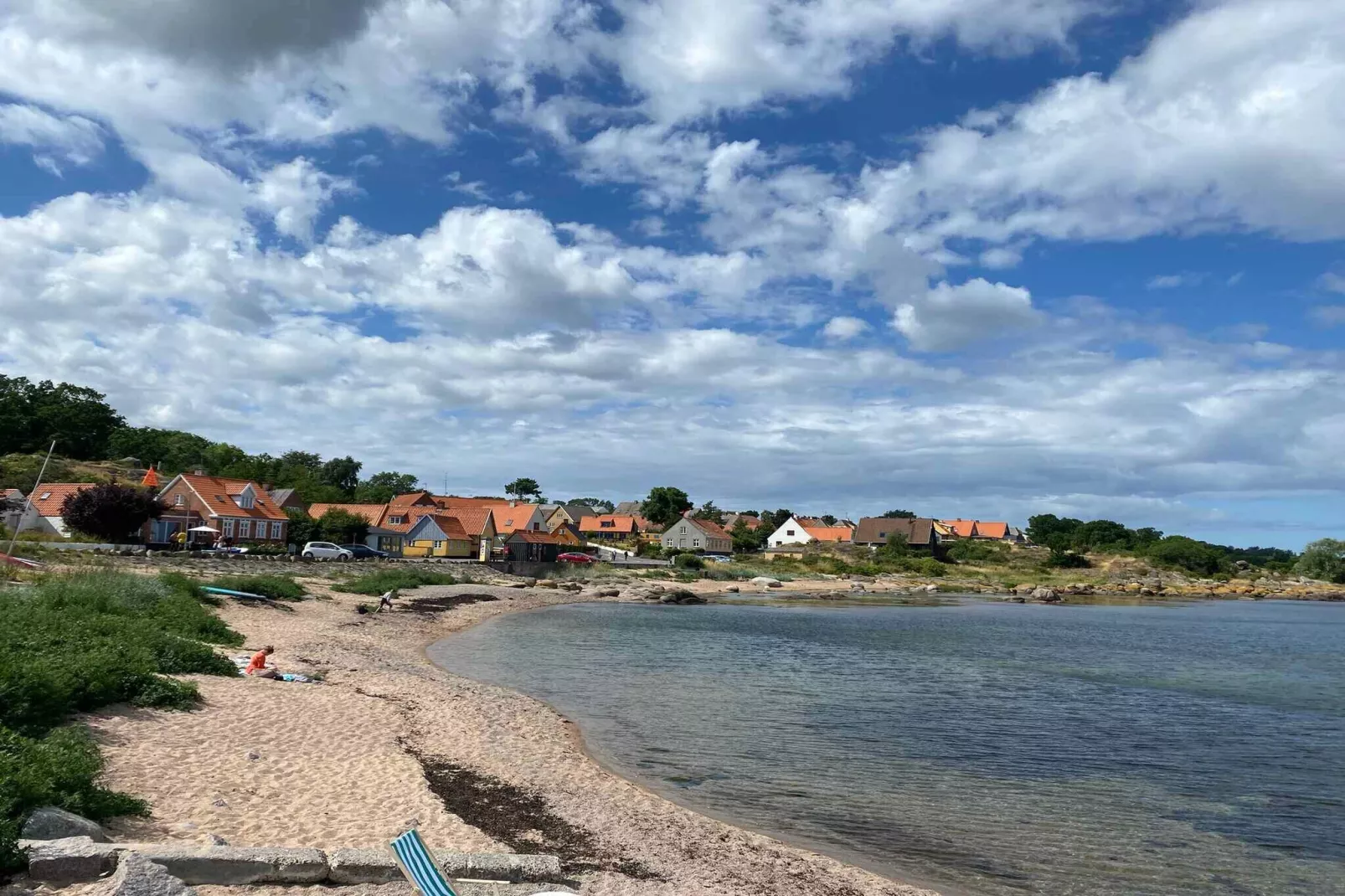 5 Sterne Ferienhaus in Svaneke-Wasserblick