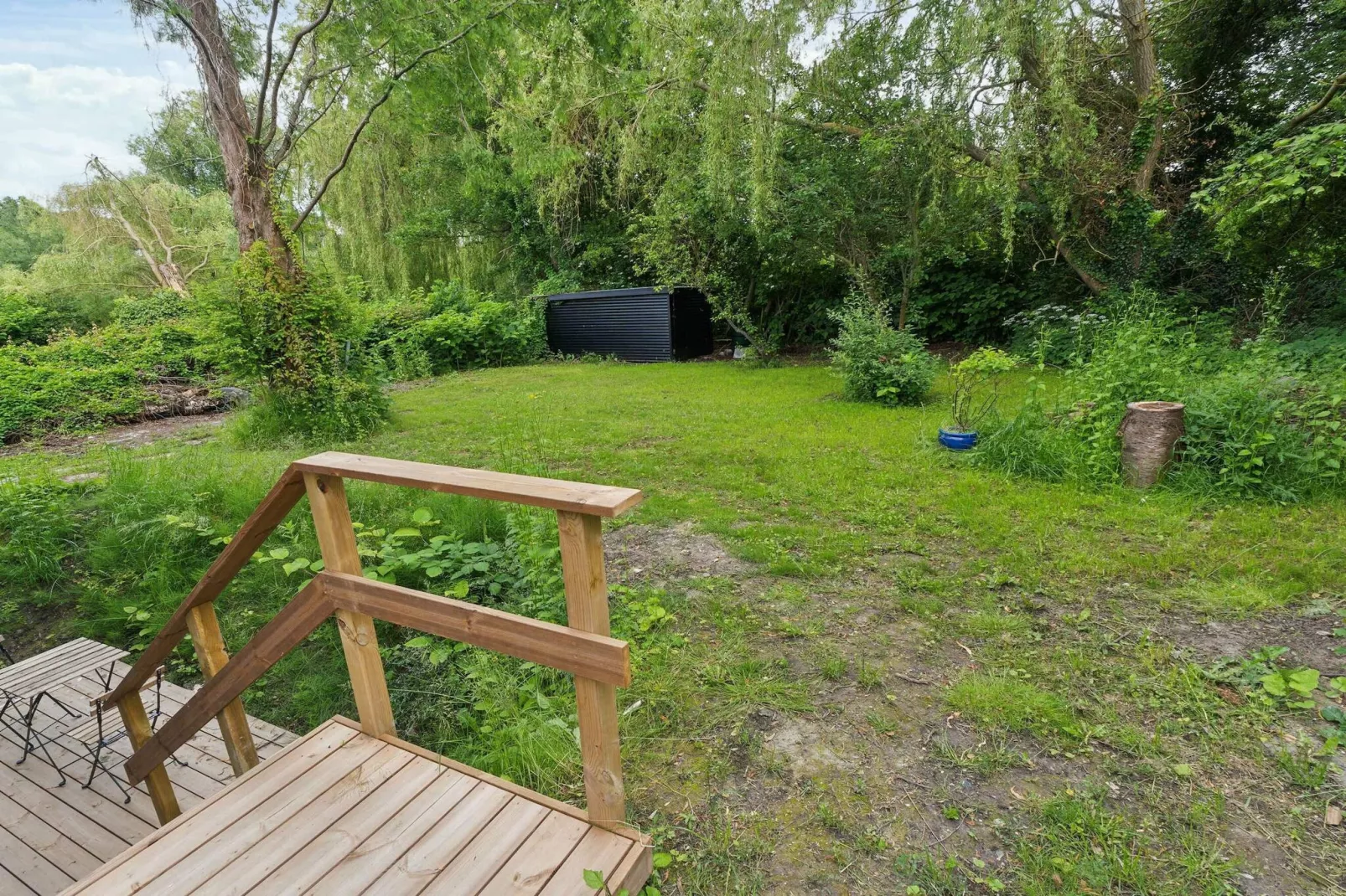 5 Sterne Ferienhaus in Strøby-Im Freien