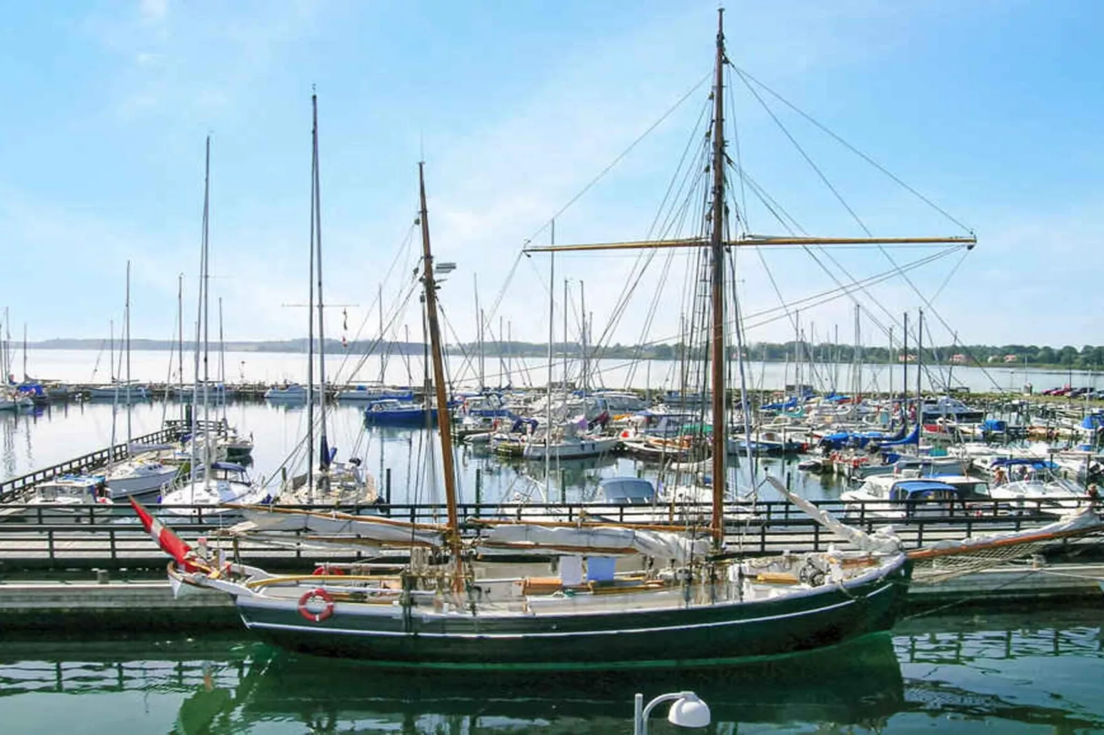 5 Sterne Ferienhaus in Nykøbing Sj-Wasserblick