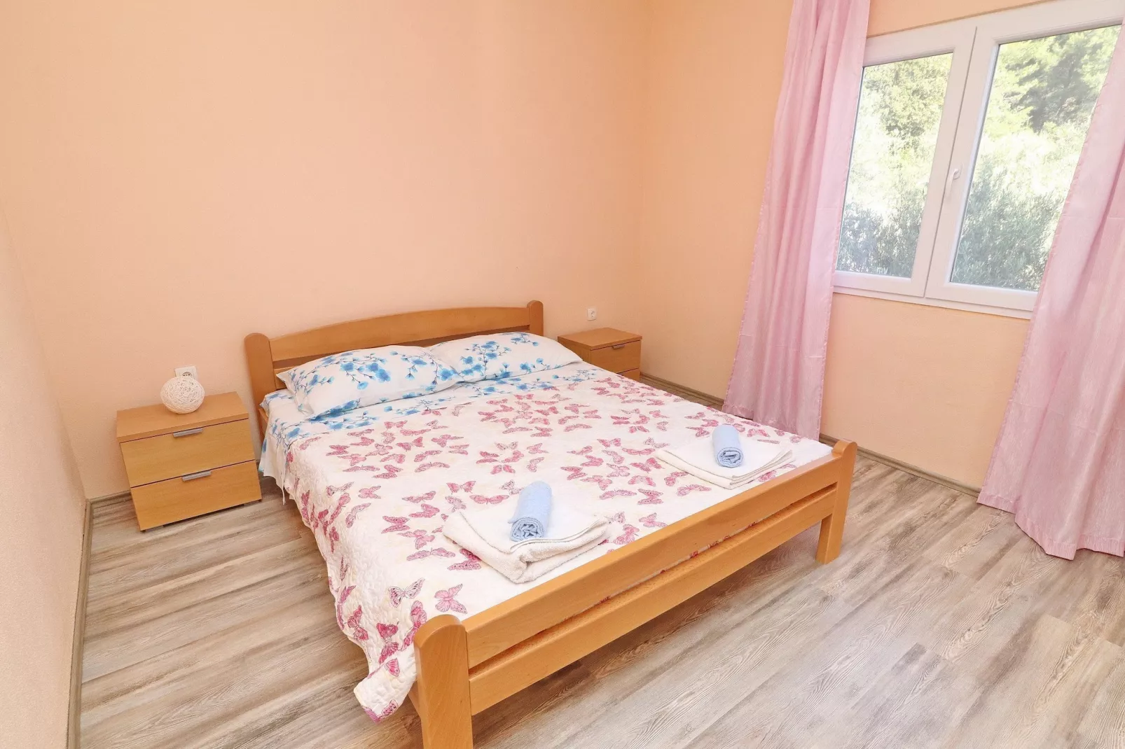 Peaceful Holiday House Senija - Four bedroom Holiday Home with Terrace and Sea View-Bedroom